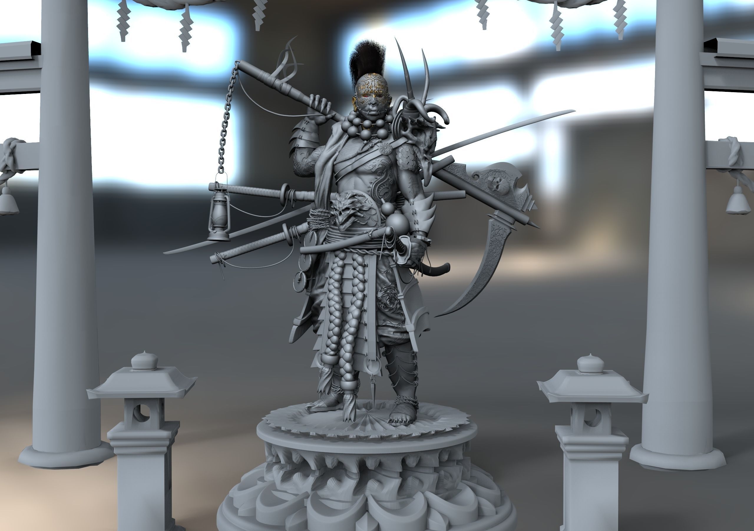 ONI SOUL OF DEATH 3D print model_4