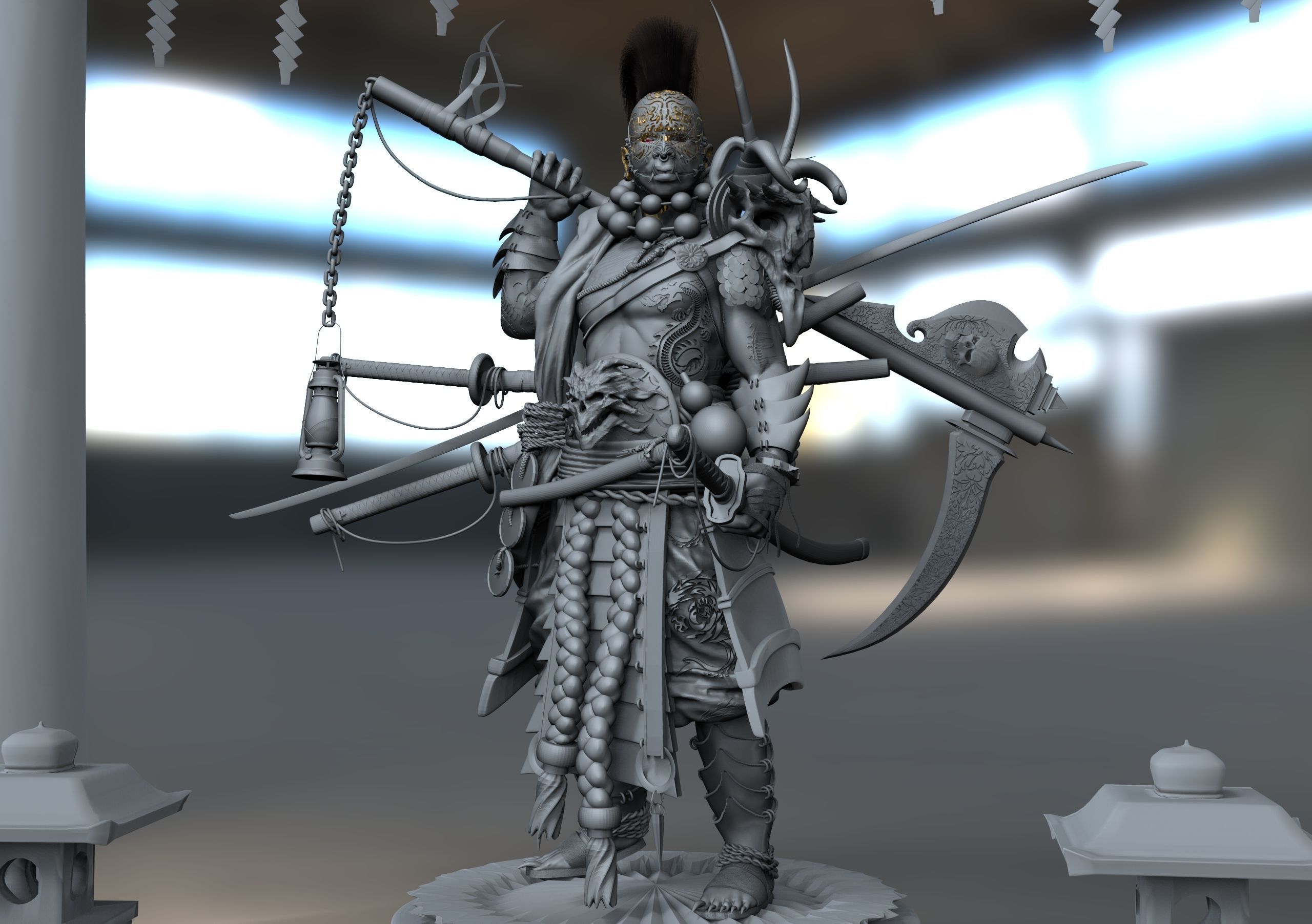 ONI SOUL OF DEATH 3D print model_12