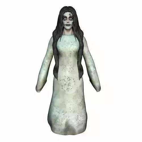 Kuntilanak Ghost Figure 3D model
