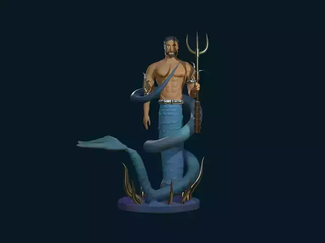 poseidon simple character