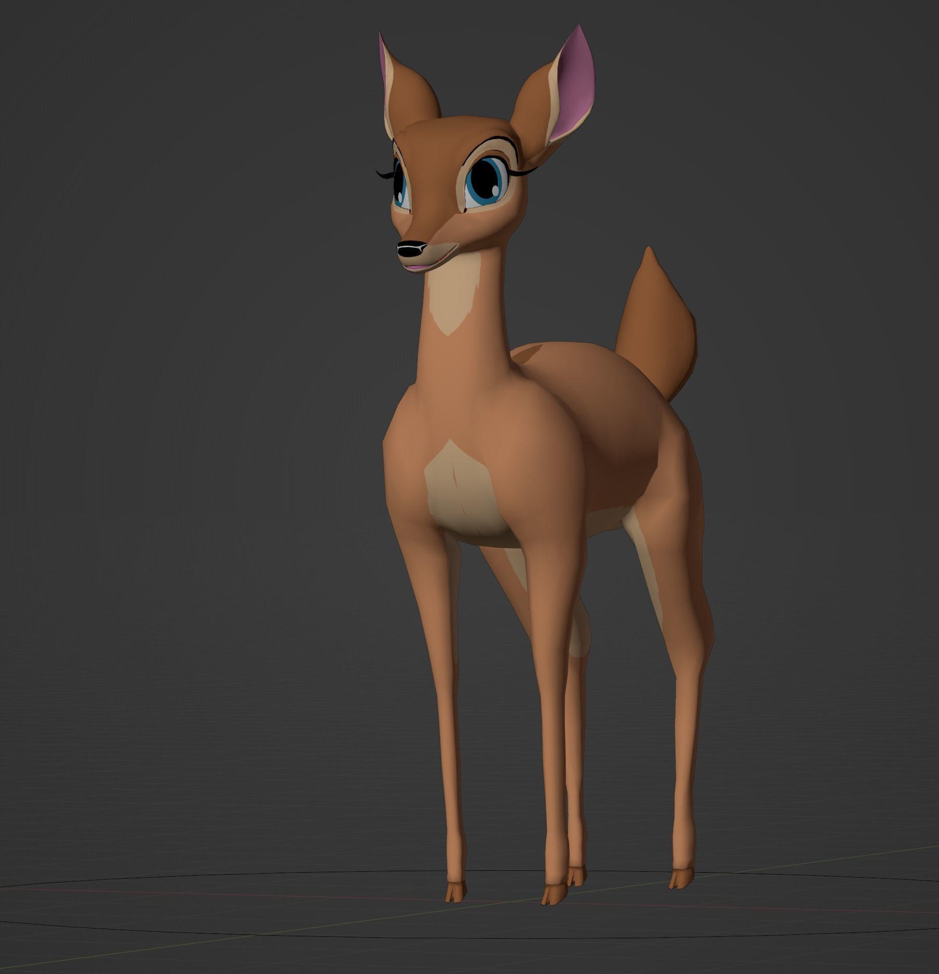 Adult Faline Model 3D model_17