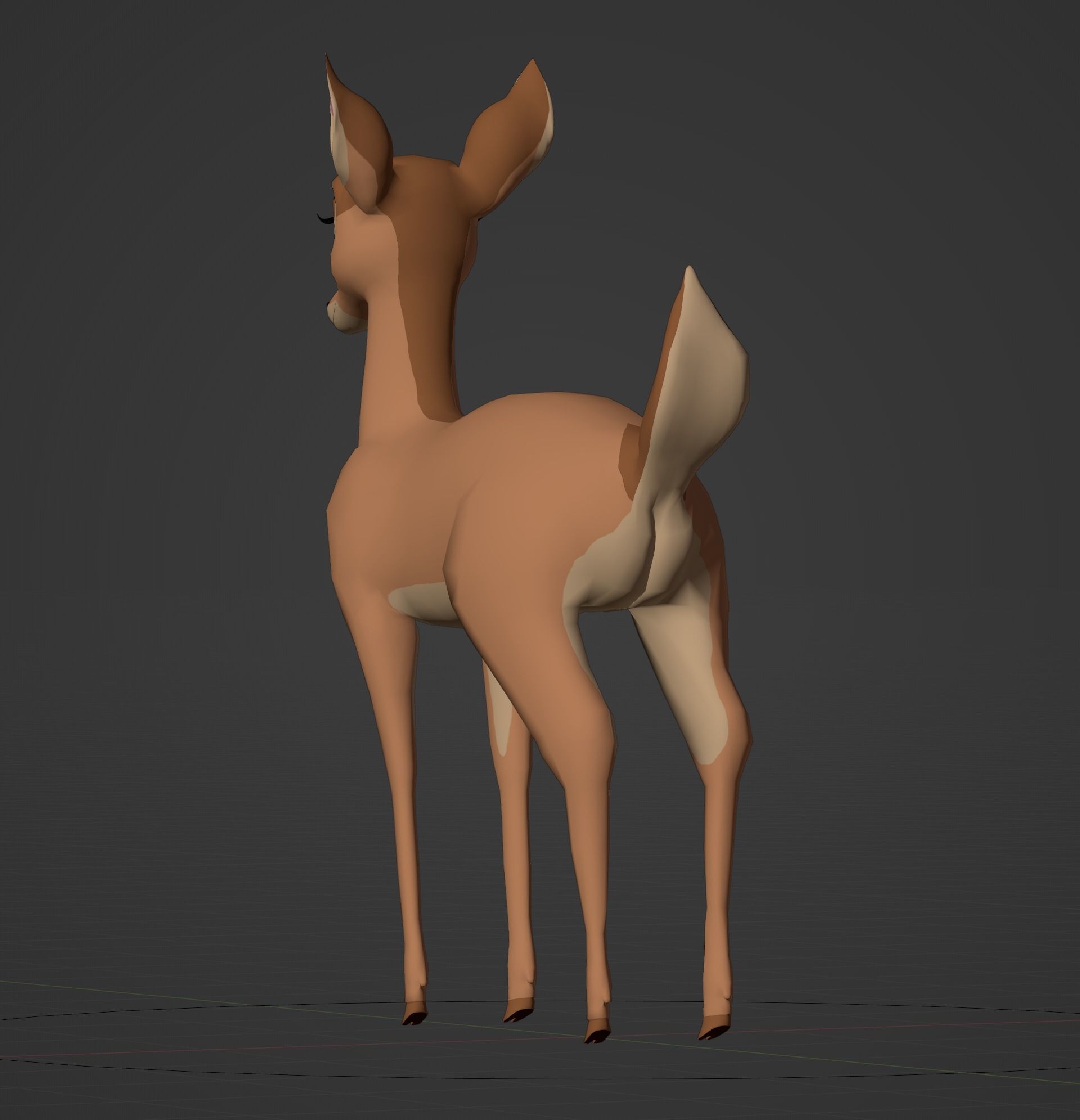 Adult Faline Model 3D model_40