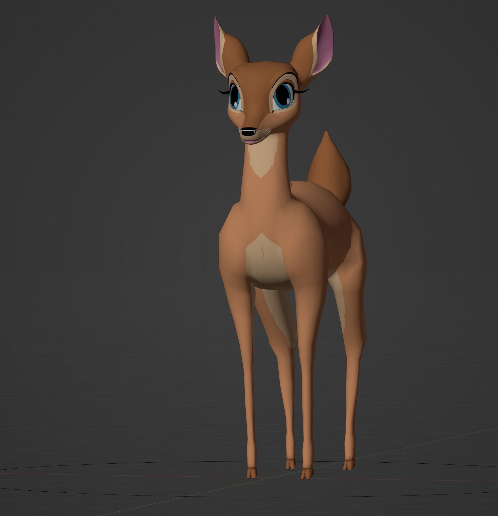 Adult Faline Model 3D model_18
