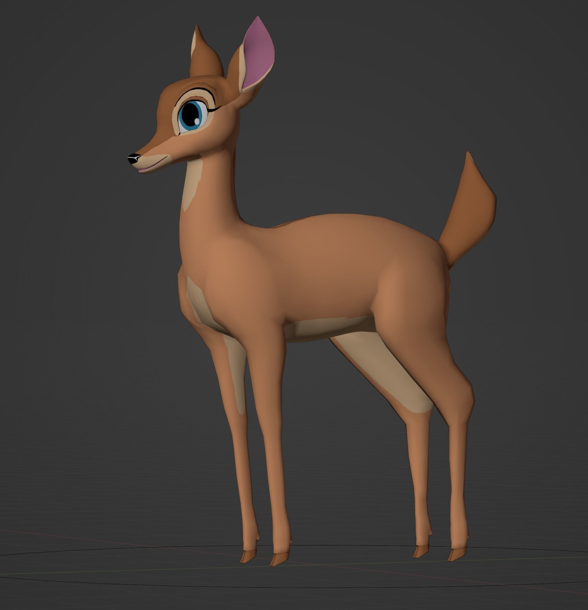 Adult Faline Model 3D model_12