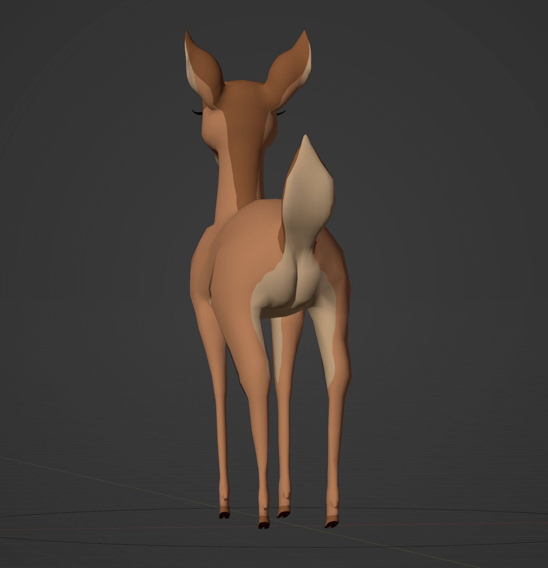 Adult Faline Model 3D model_38