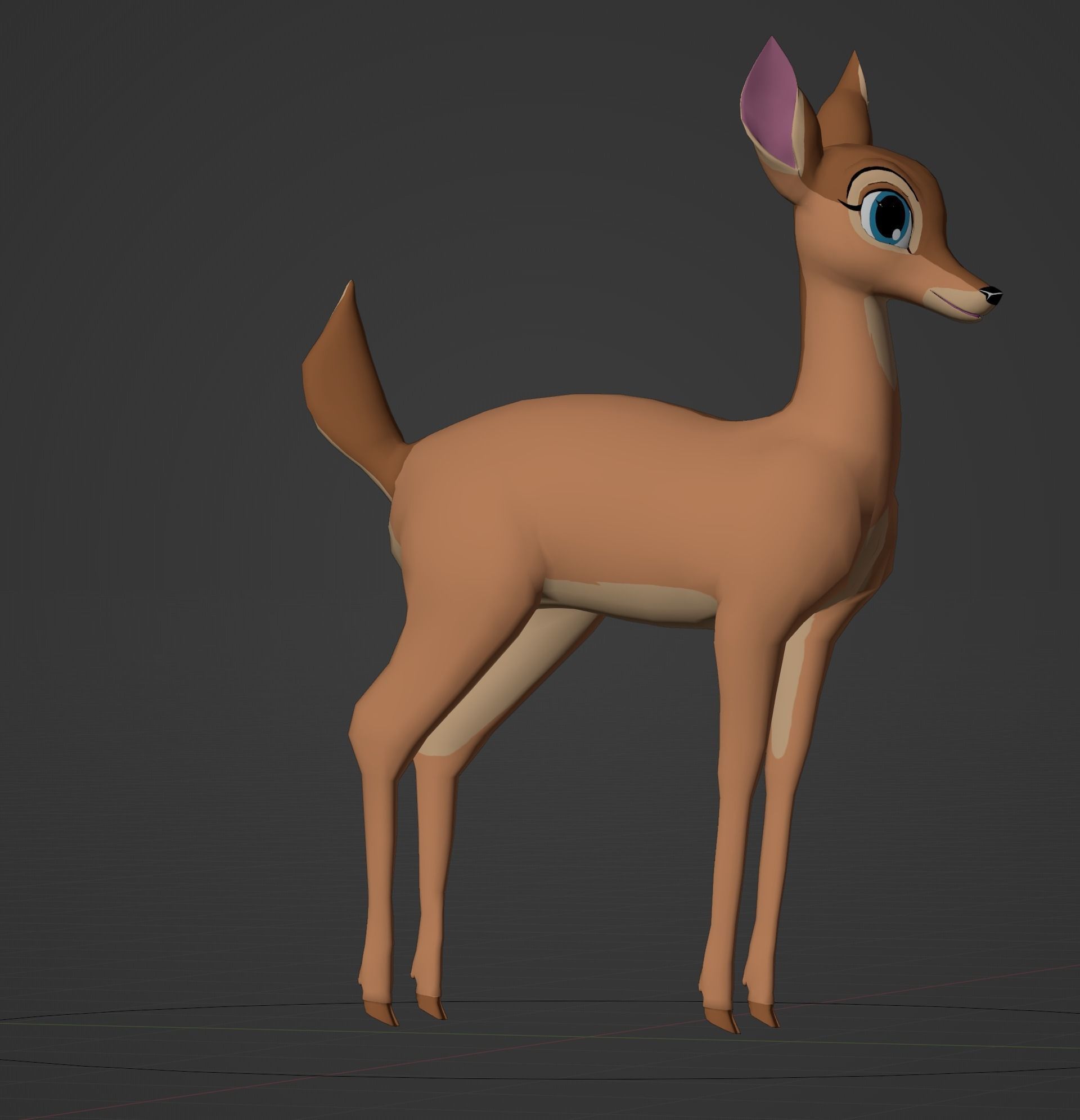 Adult Faline Model 3D model_26