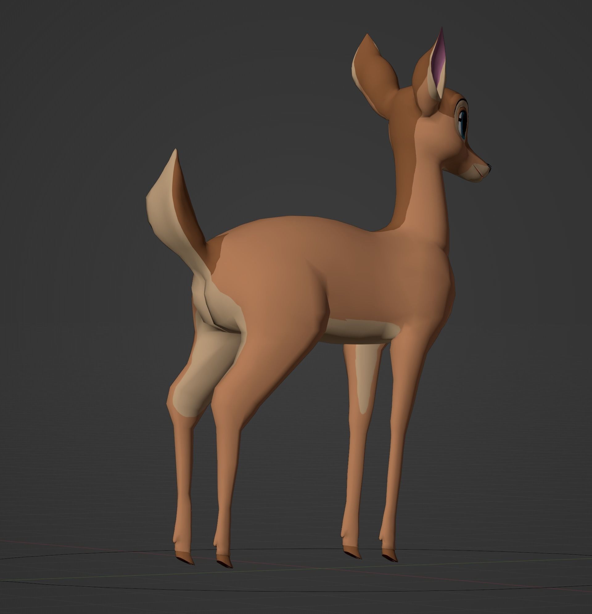 Adult Faline Model 3D model_31