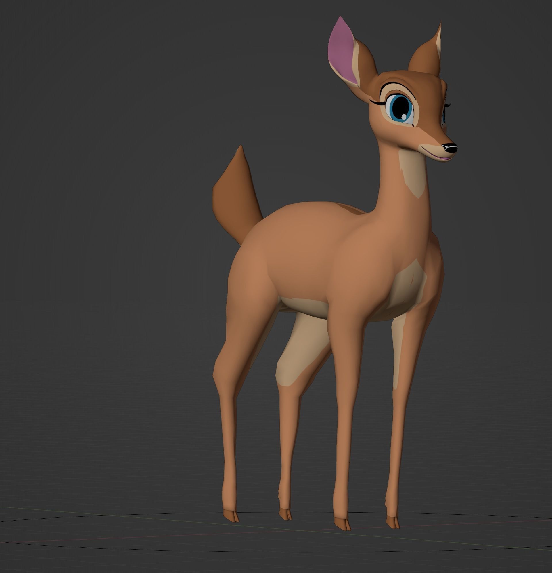 Adult Faline Model 3D model_23