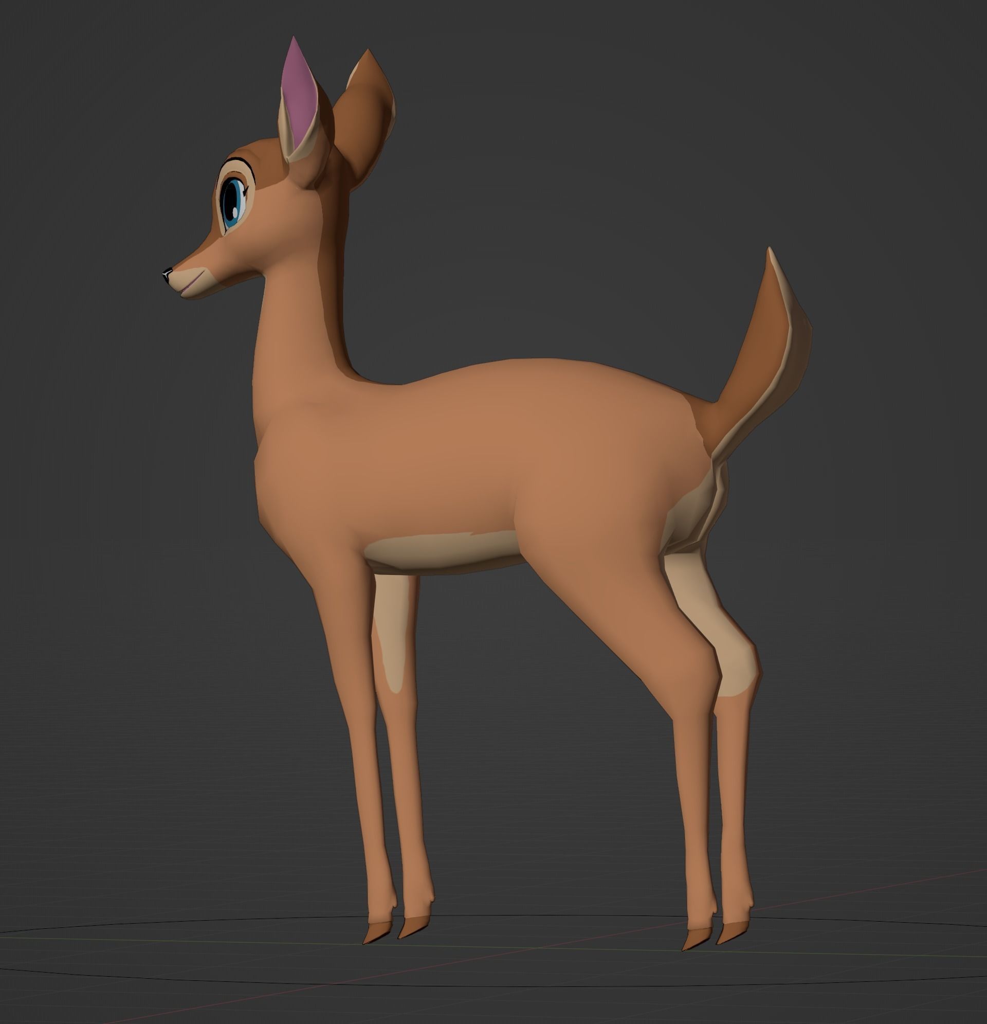 Adult Faline Model 3D model_46