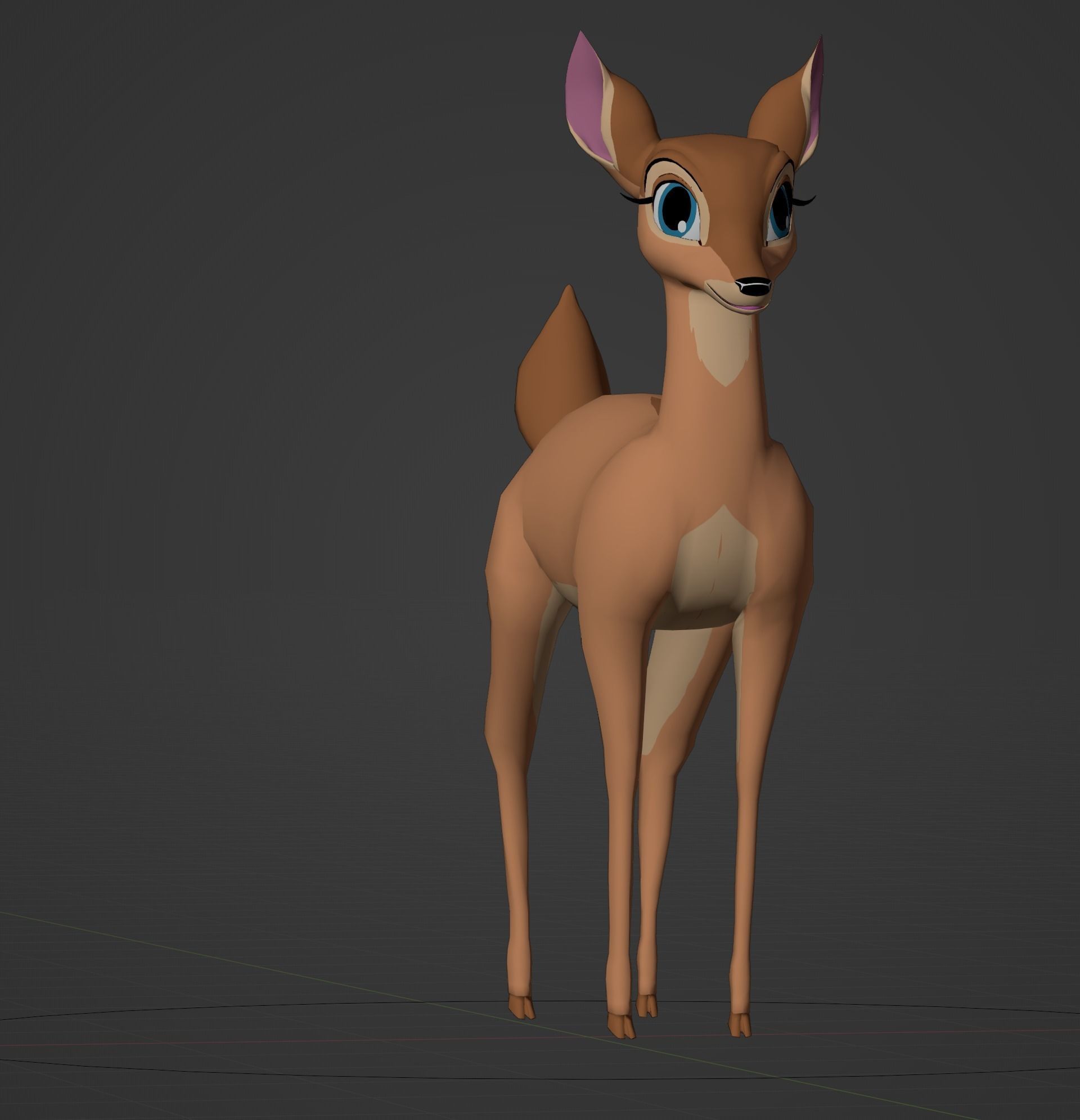 Adult Faline Model 3D model_21