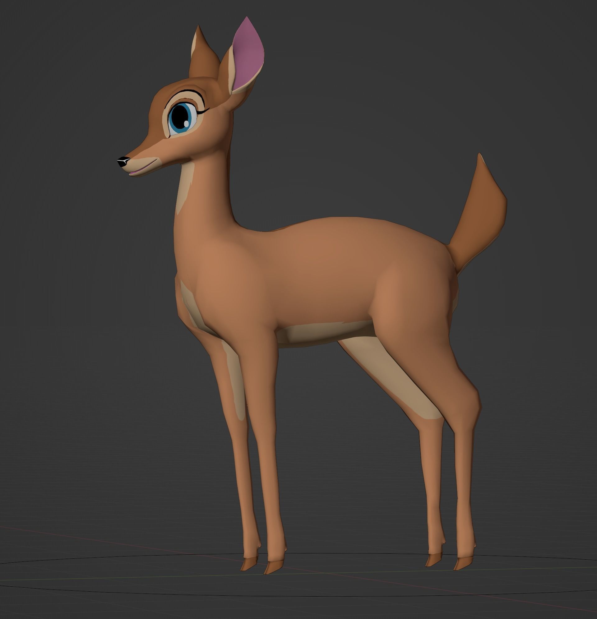 Adult Faline Model 3D model_11