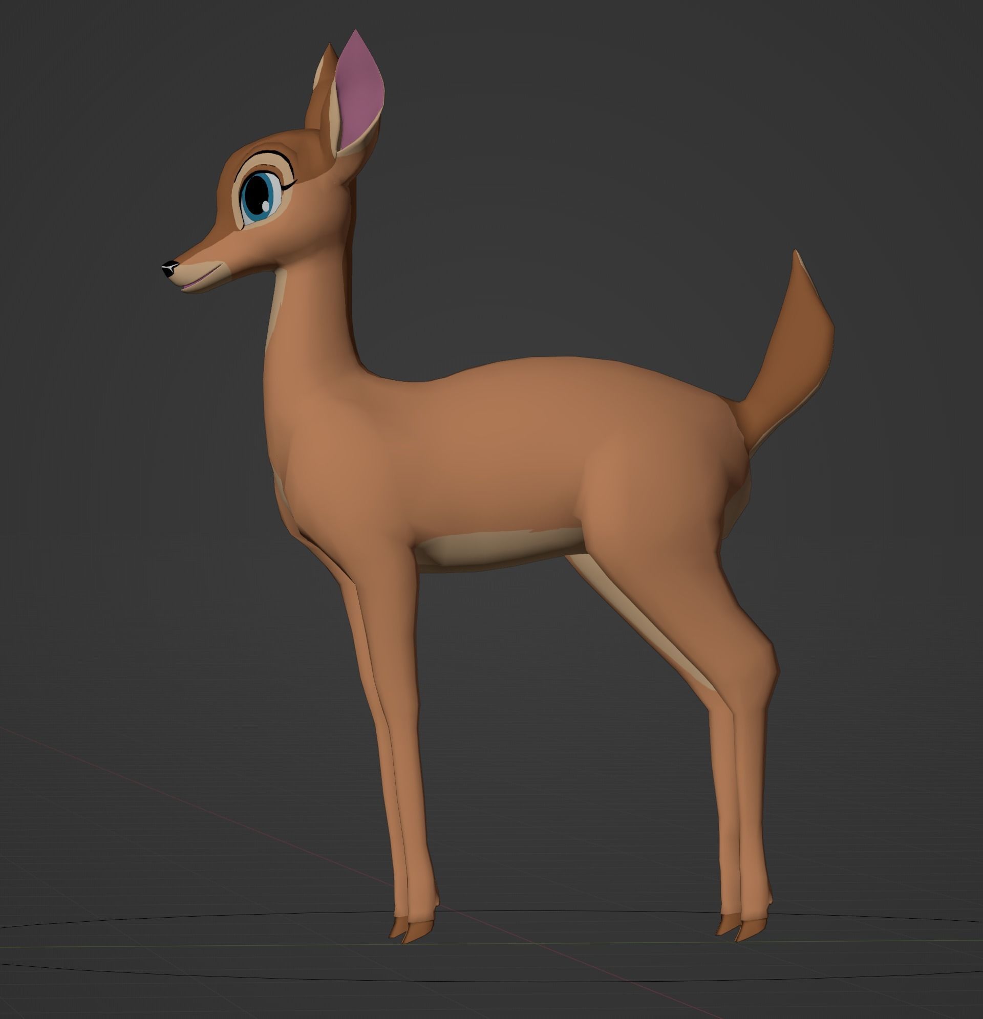 Adult Faline Model 3D model_8