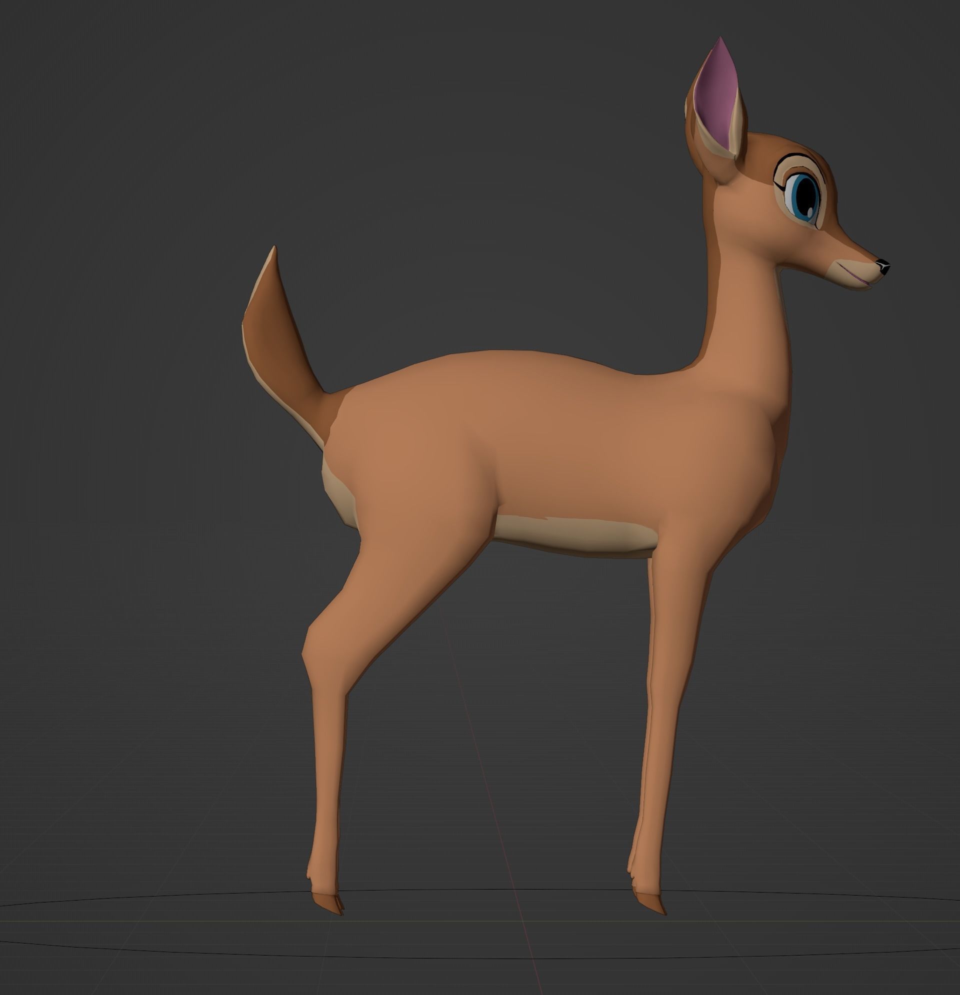 Adult Faline Model 3D model_28