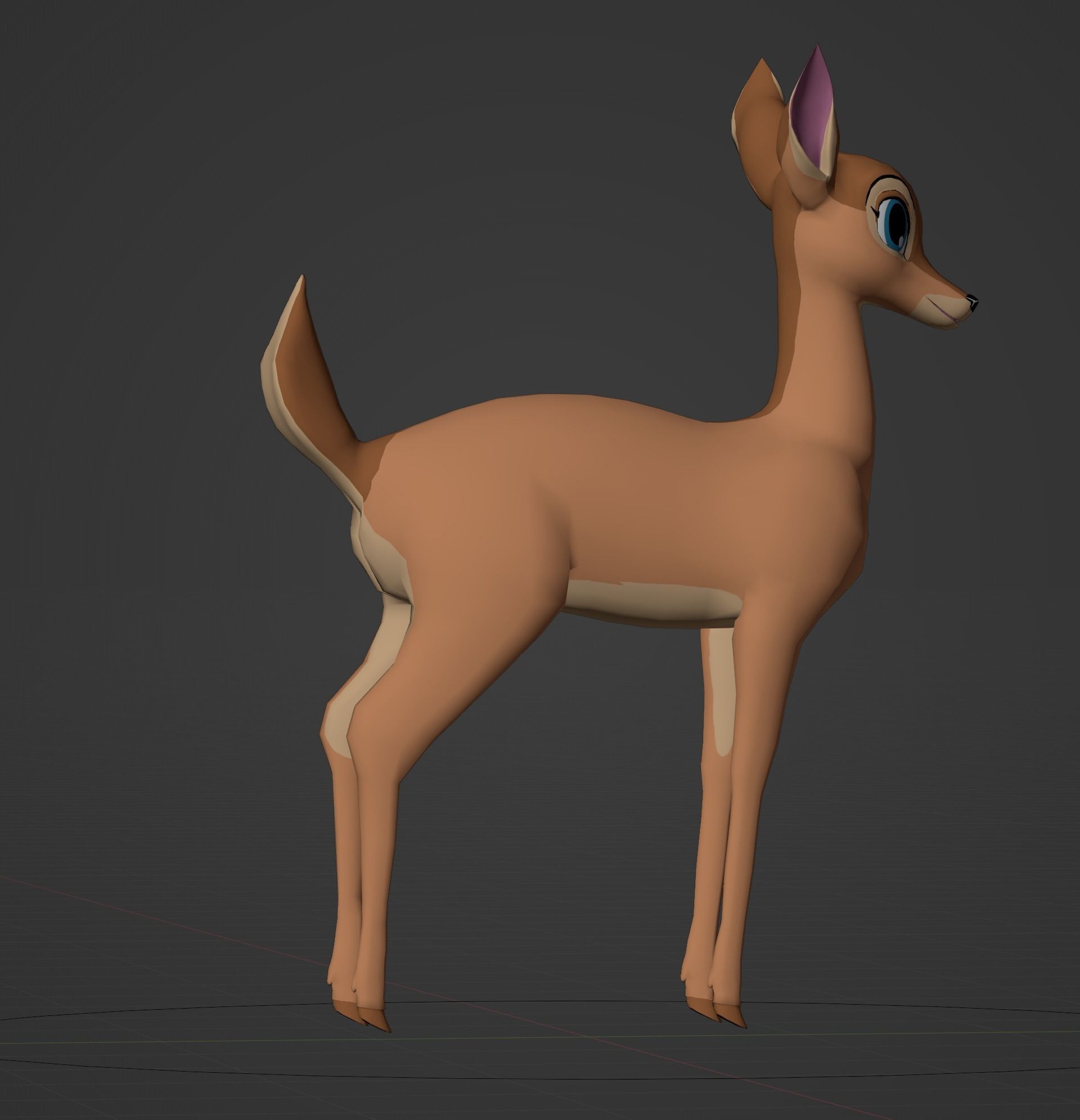 Adult Faline Model 3D model_29