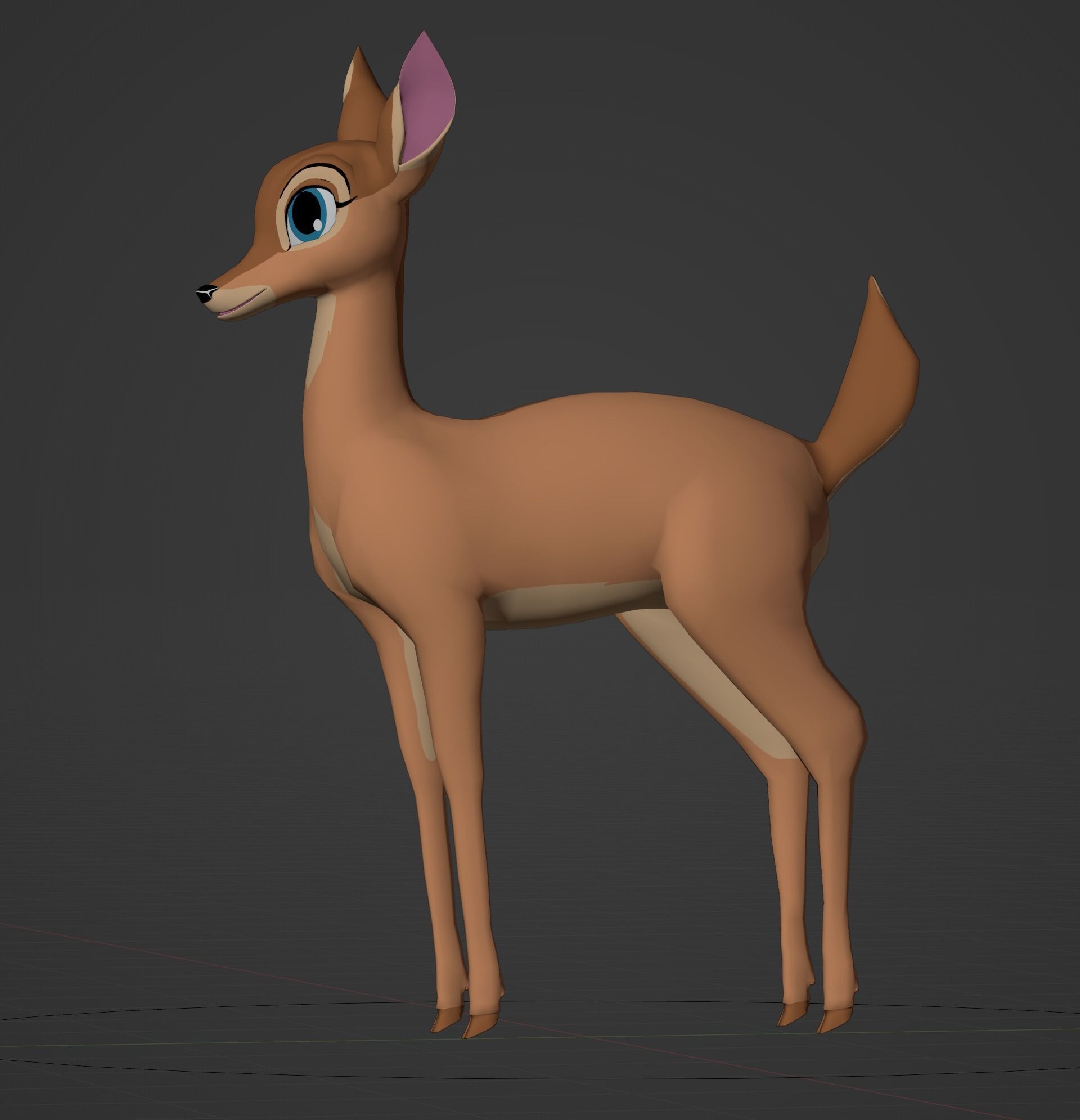 Adult Faline Model 3D model_10
