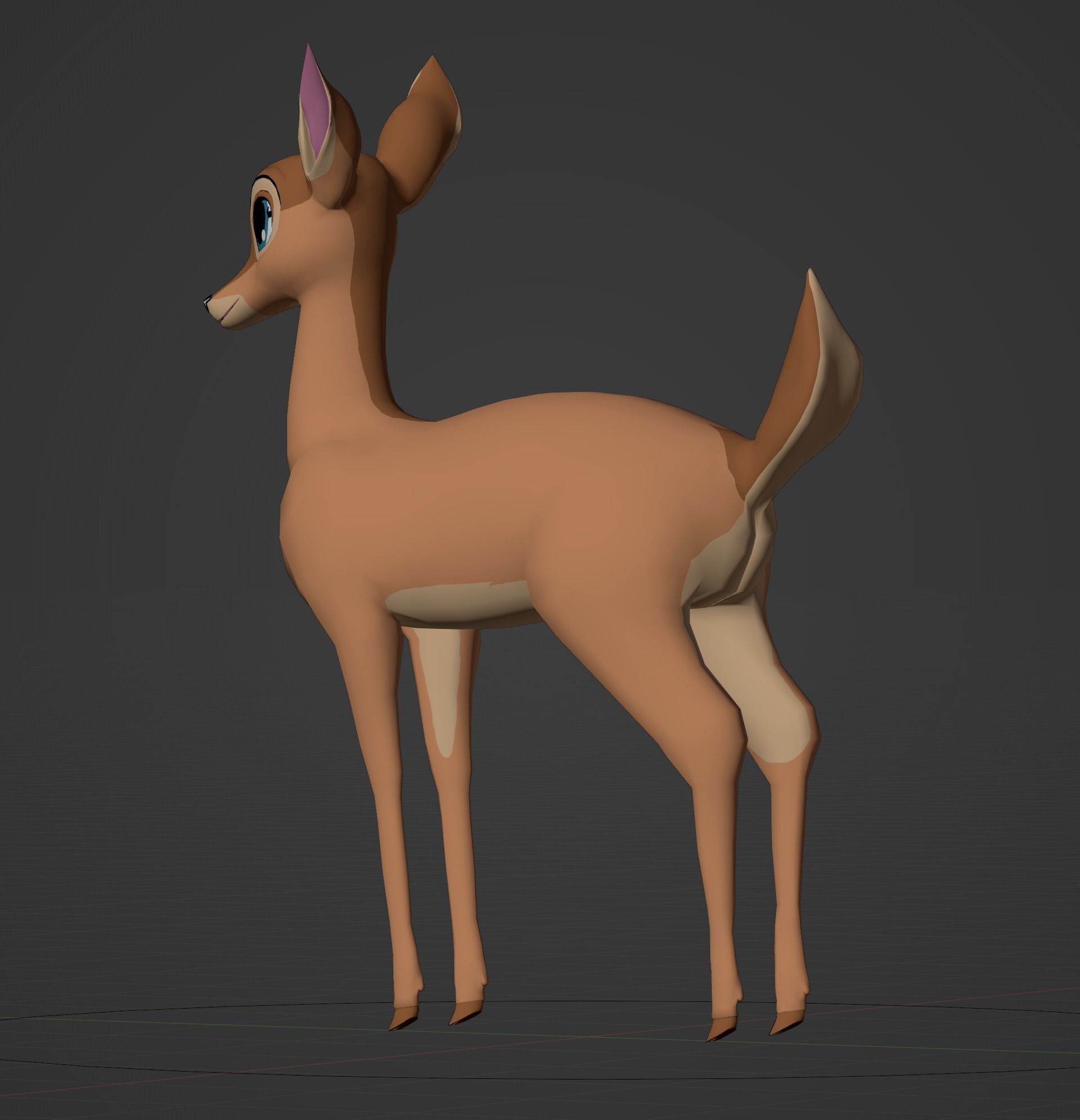 Adult Faline Model 3D model_44
