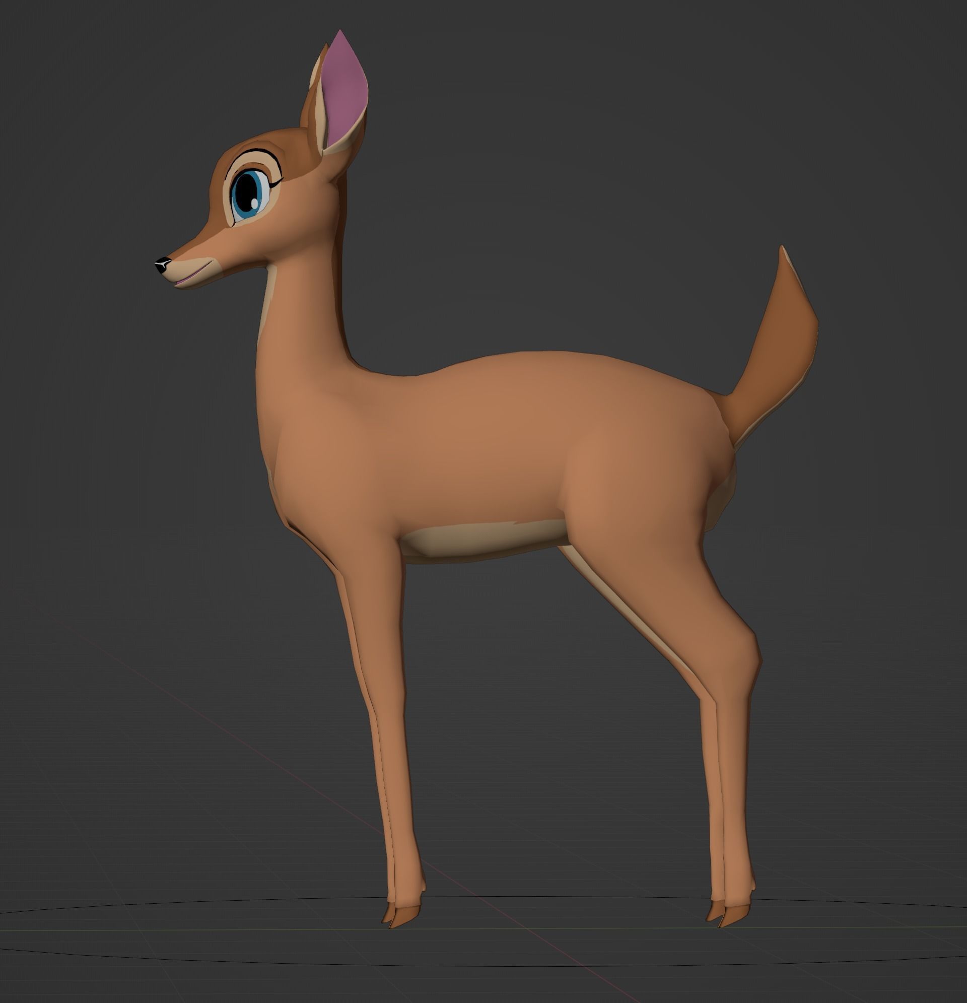 Adult Faline Model 3D model_7