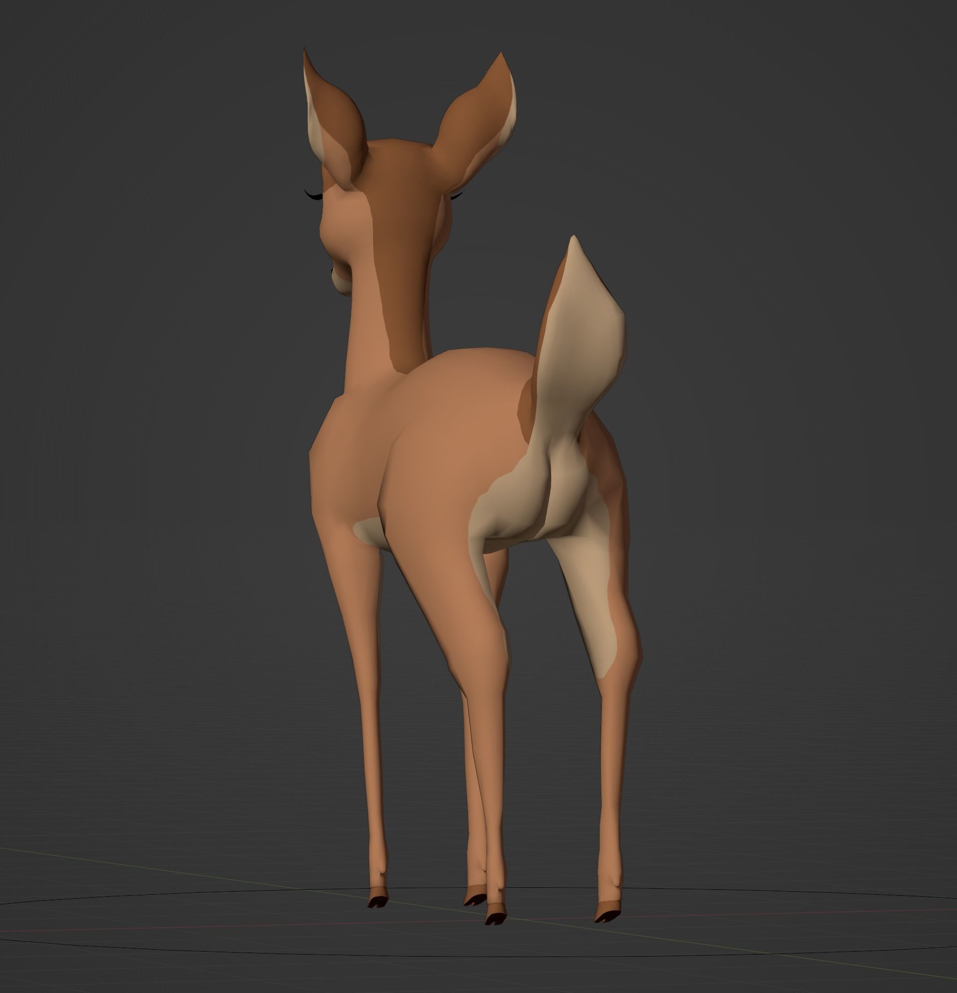 Adult Faline Model 3D model_39