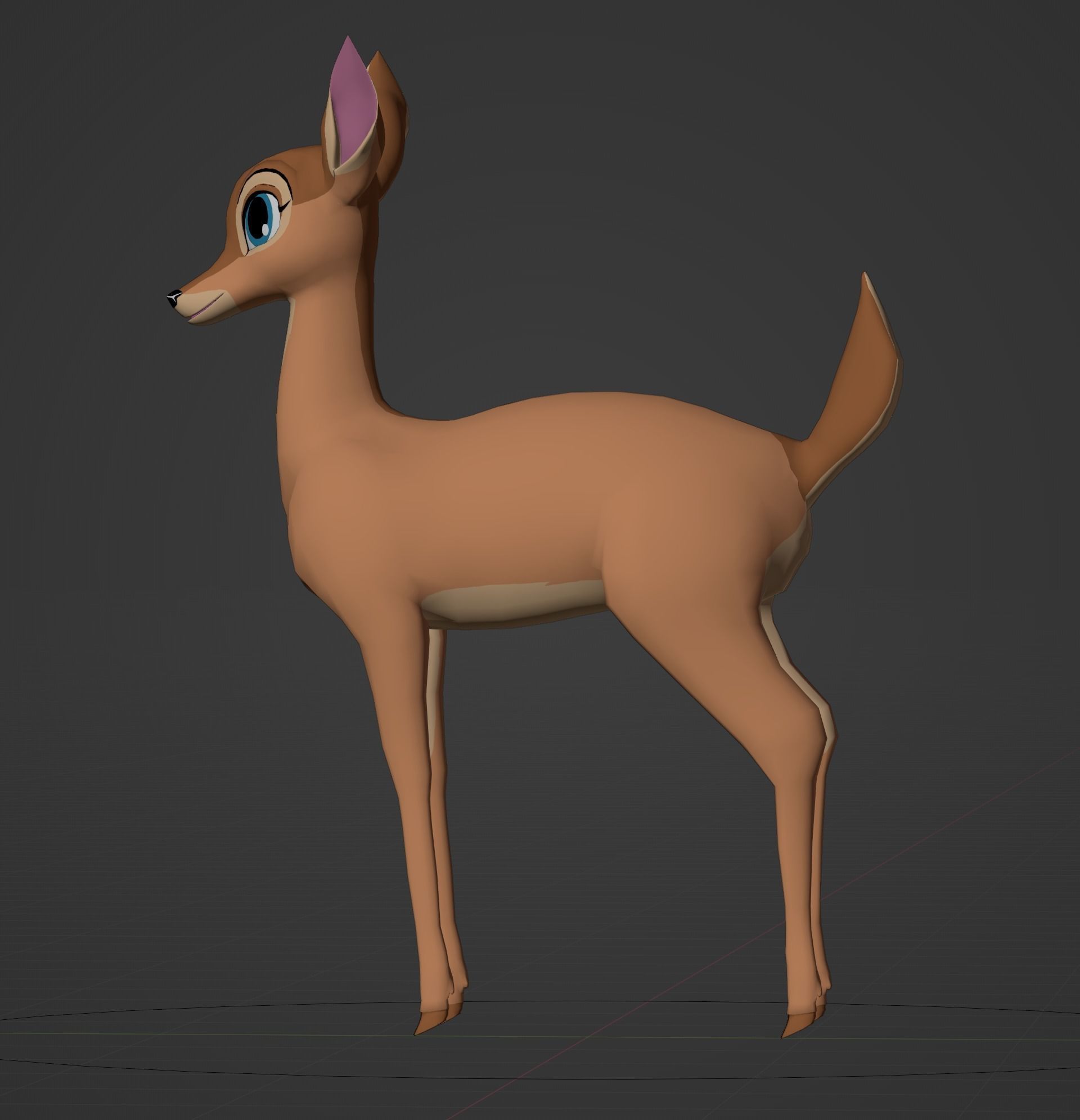Adult Faline Model 3D model_49