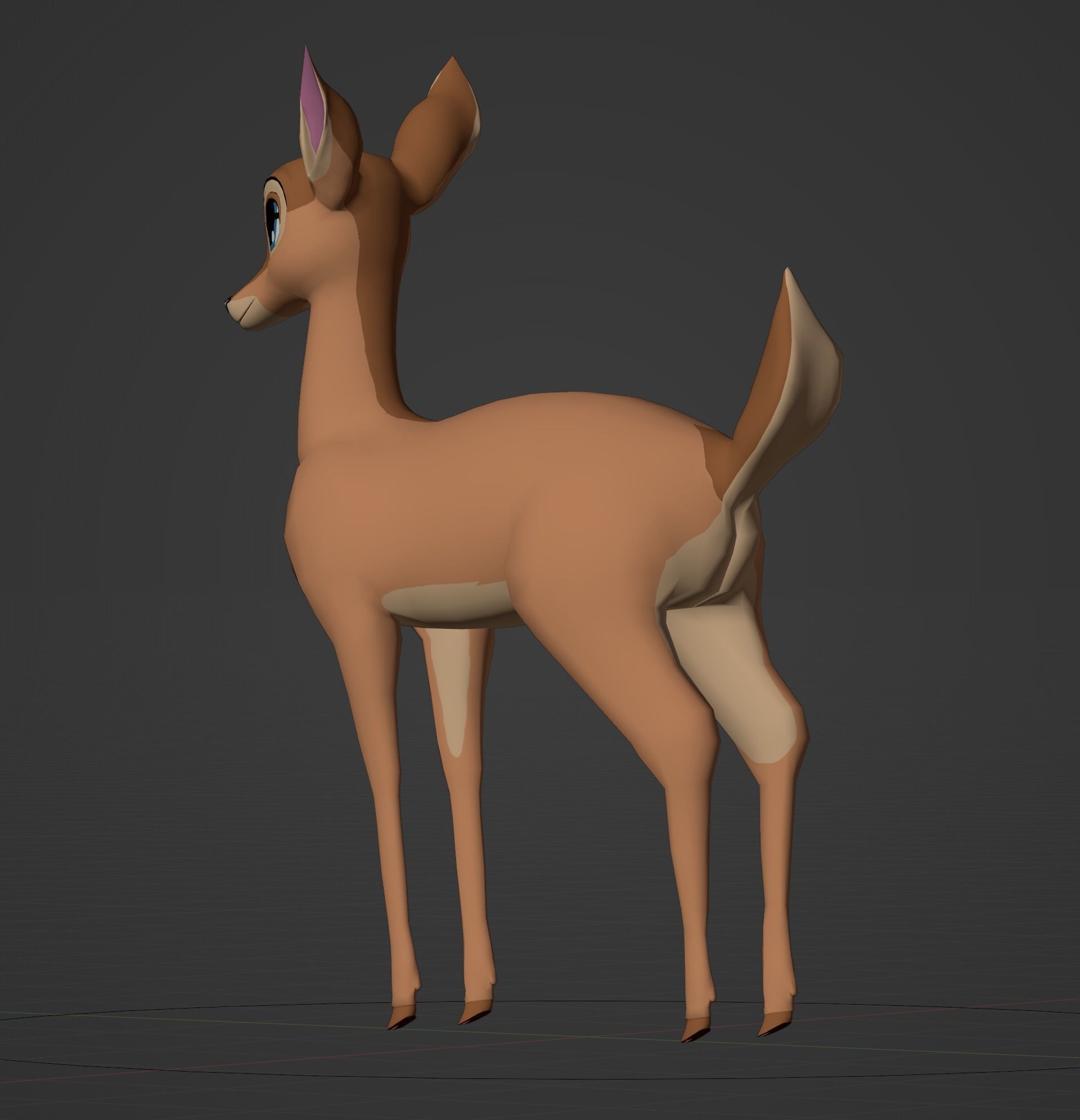 Adult Faline Model 3D model_43