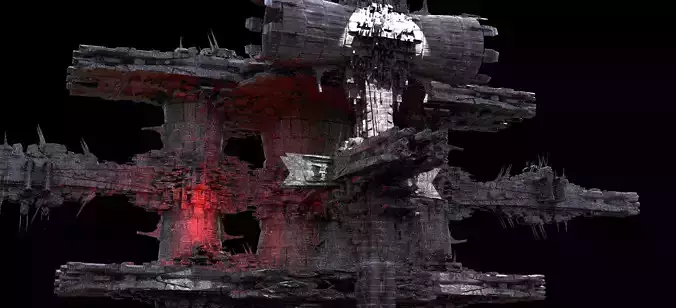 Thors Hammer Sci-Fi Cityscape 1 Kit bash