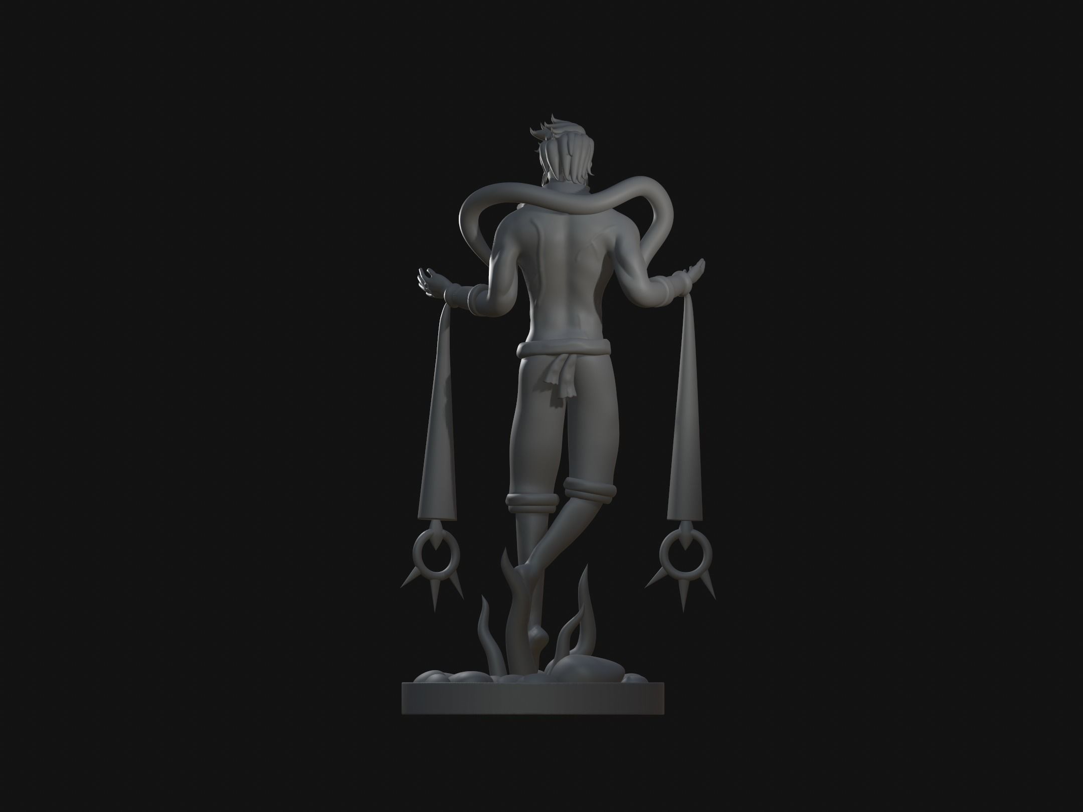vale mobile legend base character 3D print model_4