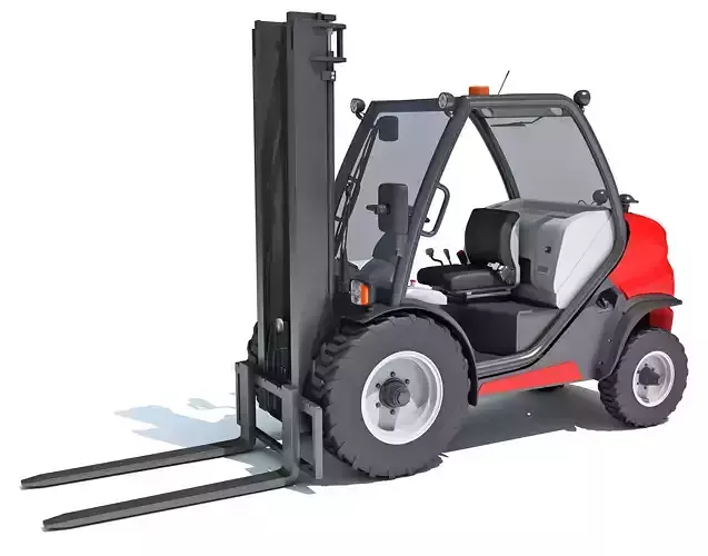 Forklift Industrial Lift Truck 3D model