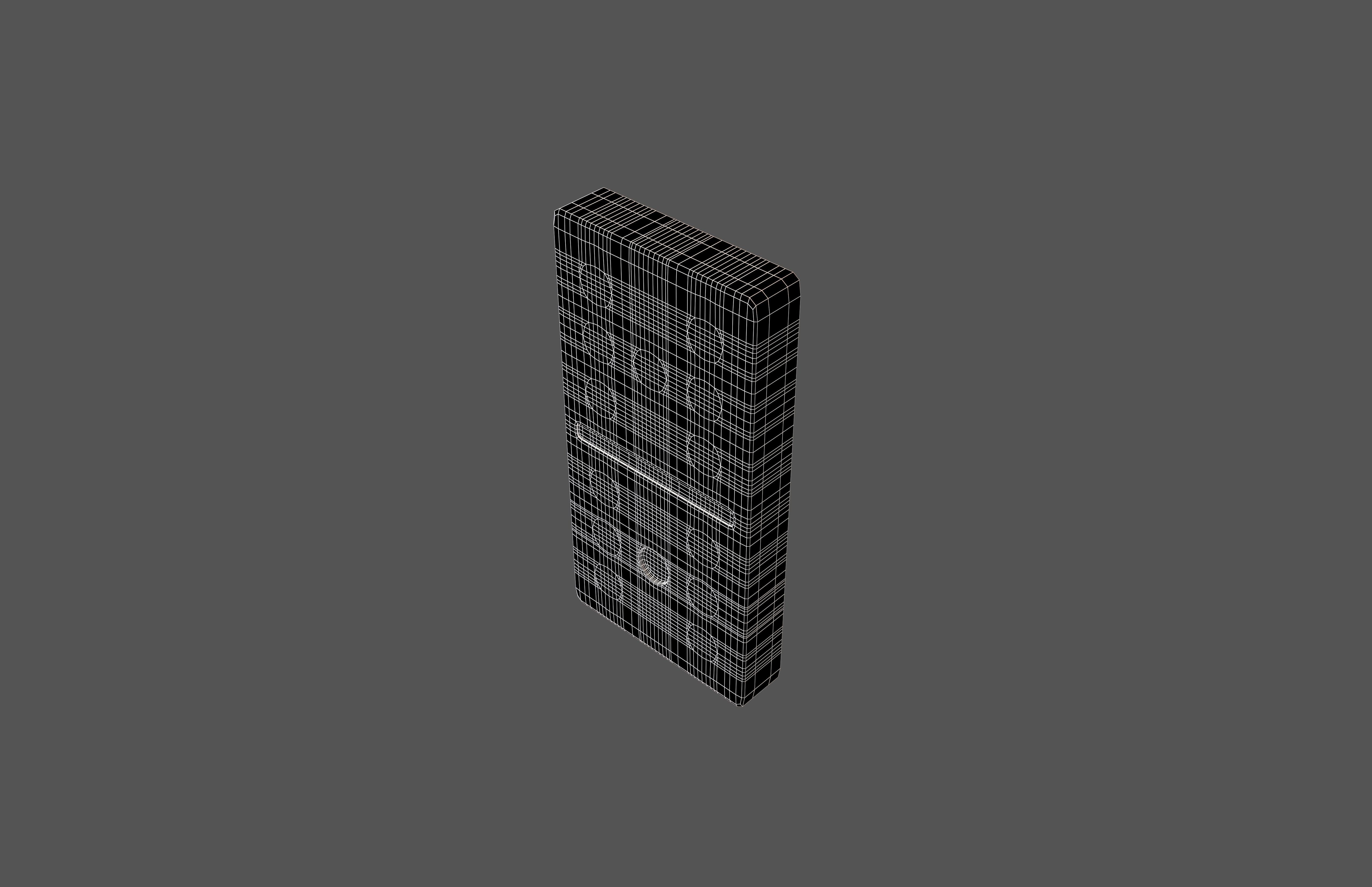 Dominoes v5 006 Low-poly 3D model_6