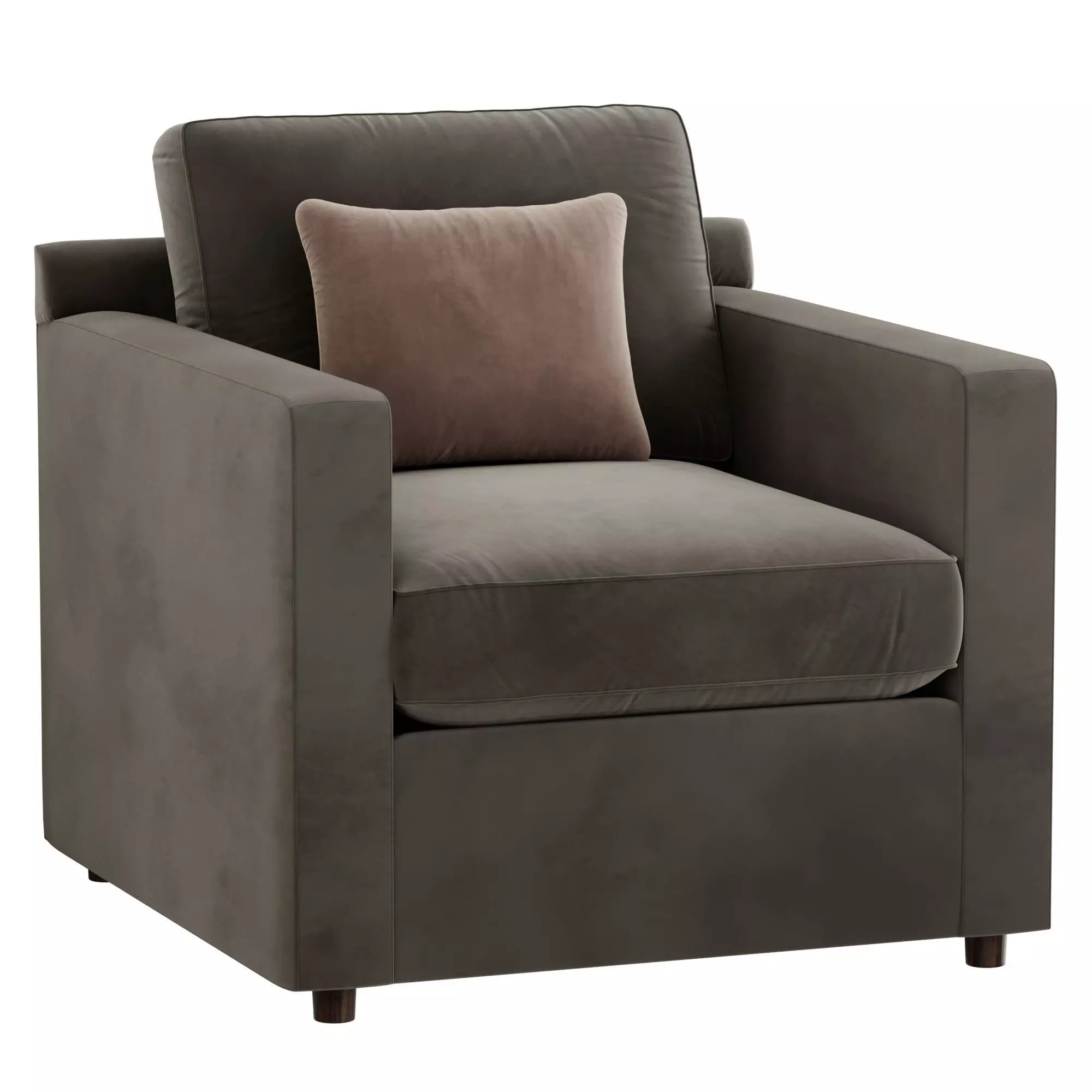 Barrett II Track Arm Chair 3D model
