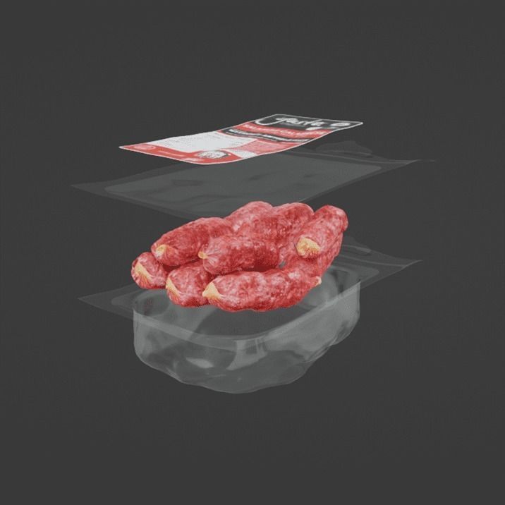 Mini Salami 2 3D model_8