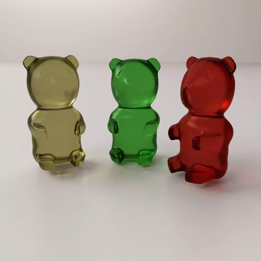 Gummy Bear 3D model_0