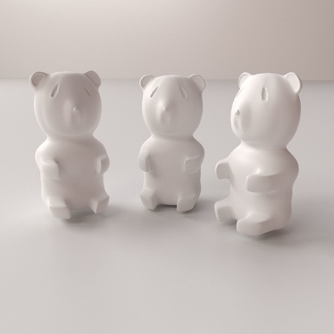 Gummy Bear 3D model_3