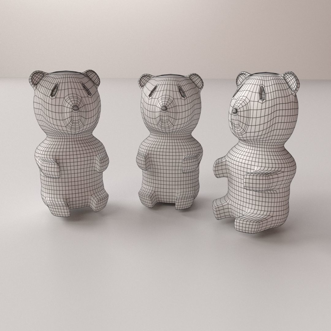 Gummy Bear 3D model_4