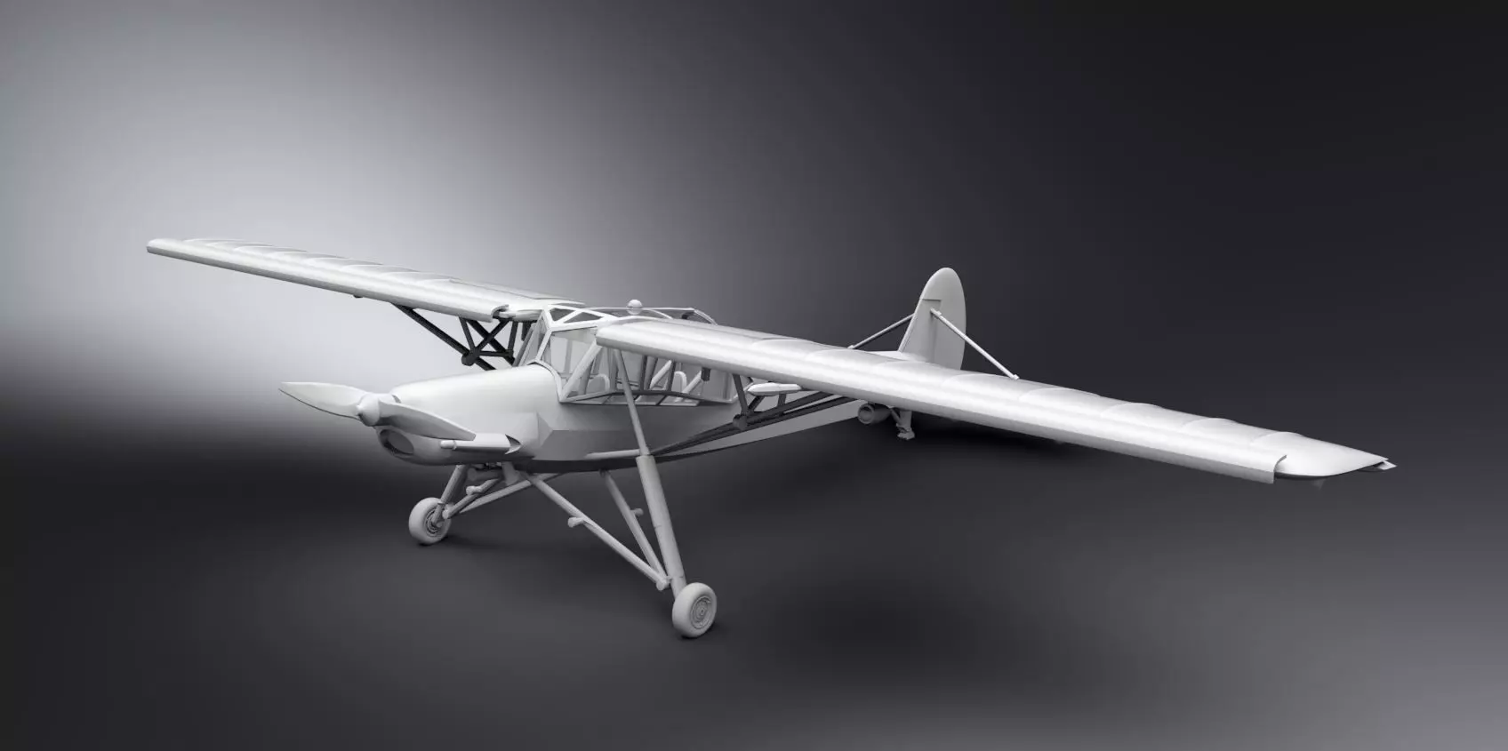 Fieseler Storch Scale mdel 3D print model
