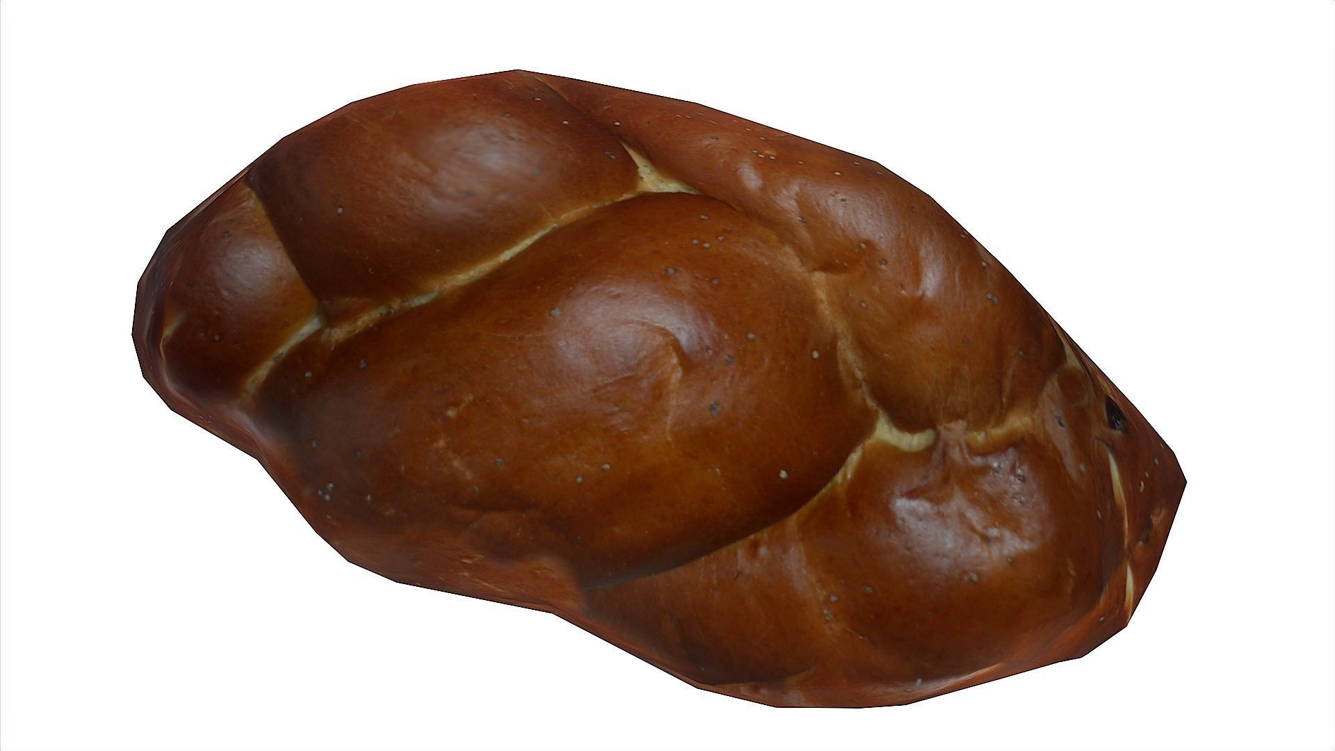 Free Bun Free low-poly 3D model_2