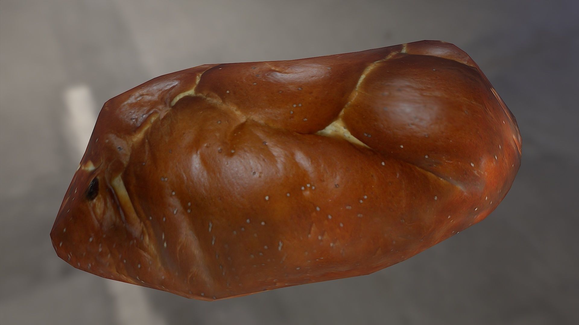 Free Bun Free low-poly 3D model_8