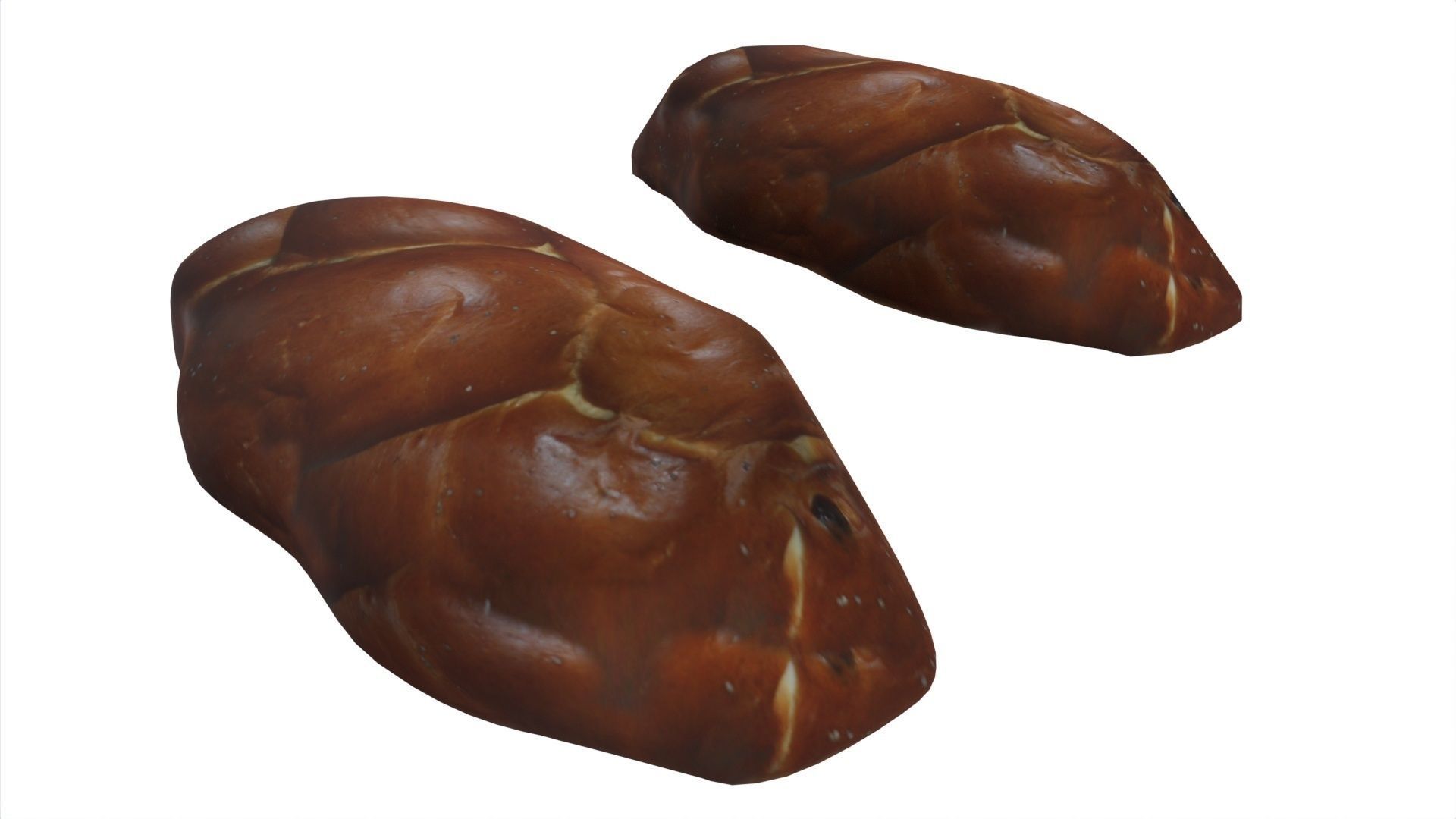 Free Bun Free low-poly 3D model_5