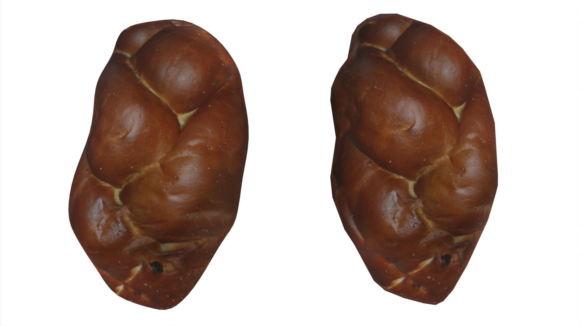 Free Bun Free low-poly 3D model_3