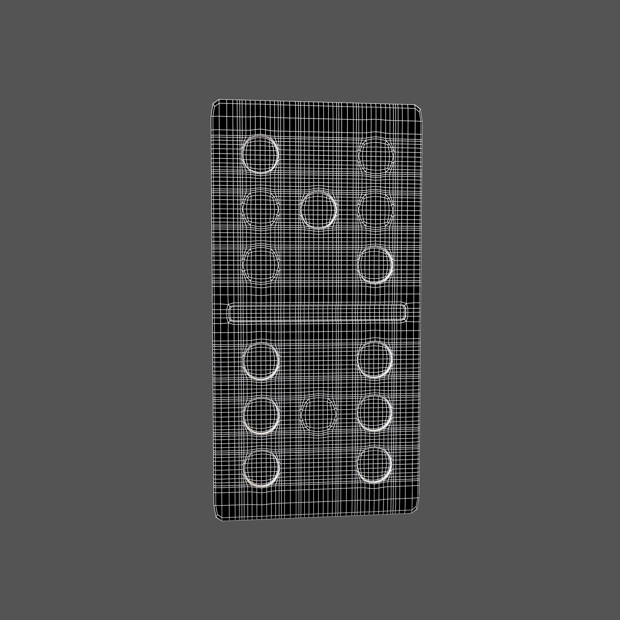 Dominoes v10 001 Low-poly 3D model_7