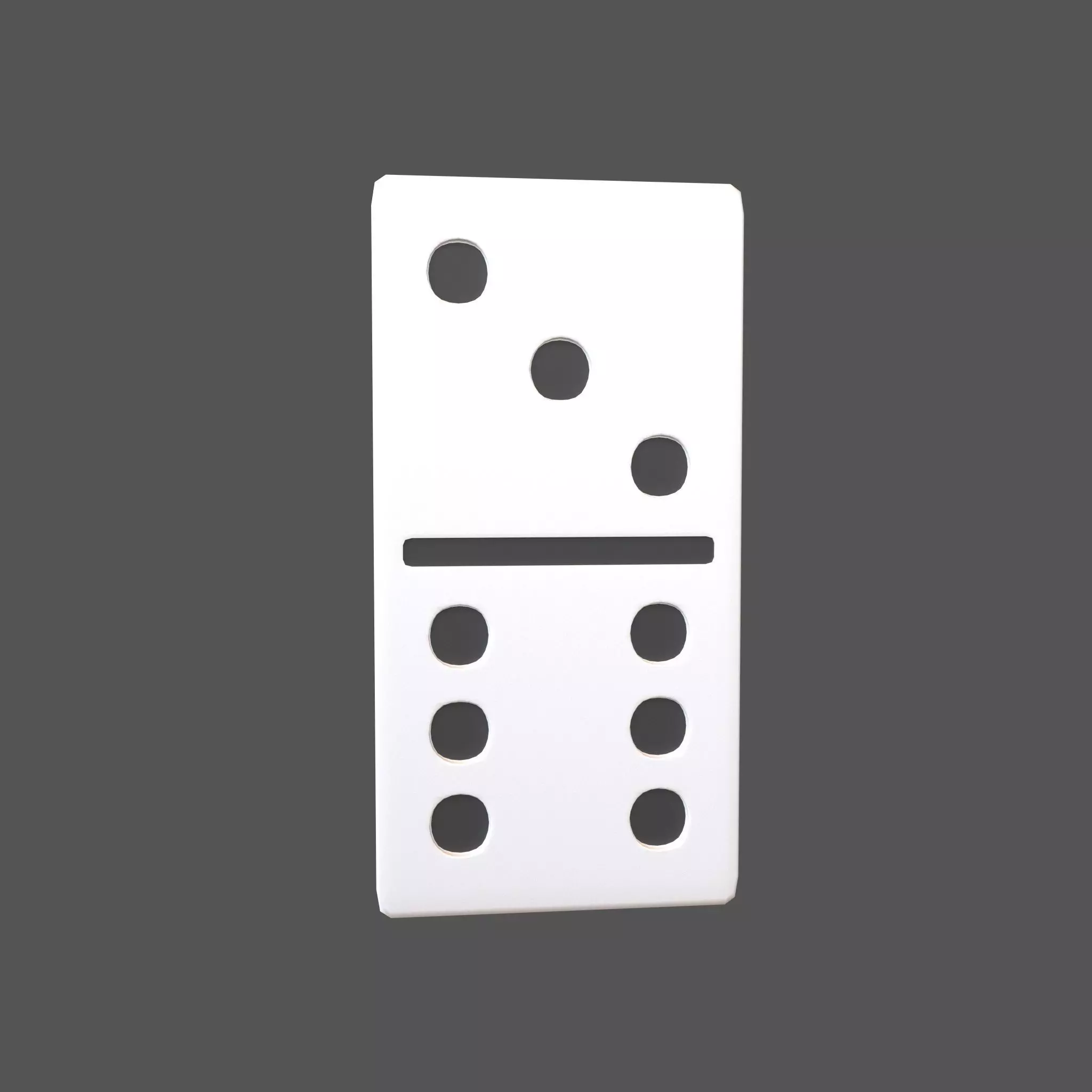 Dominoes v10 001 Low-poly 3D model_0