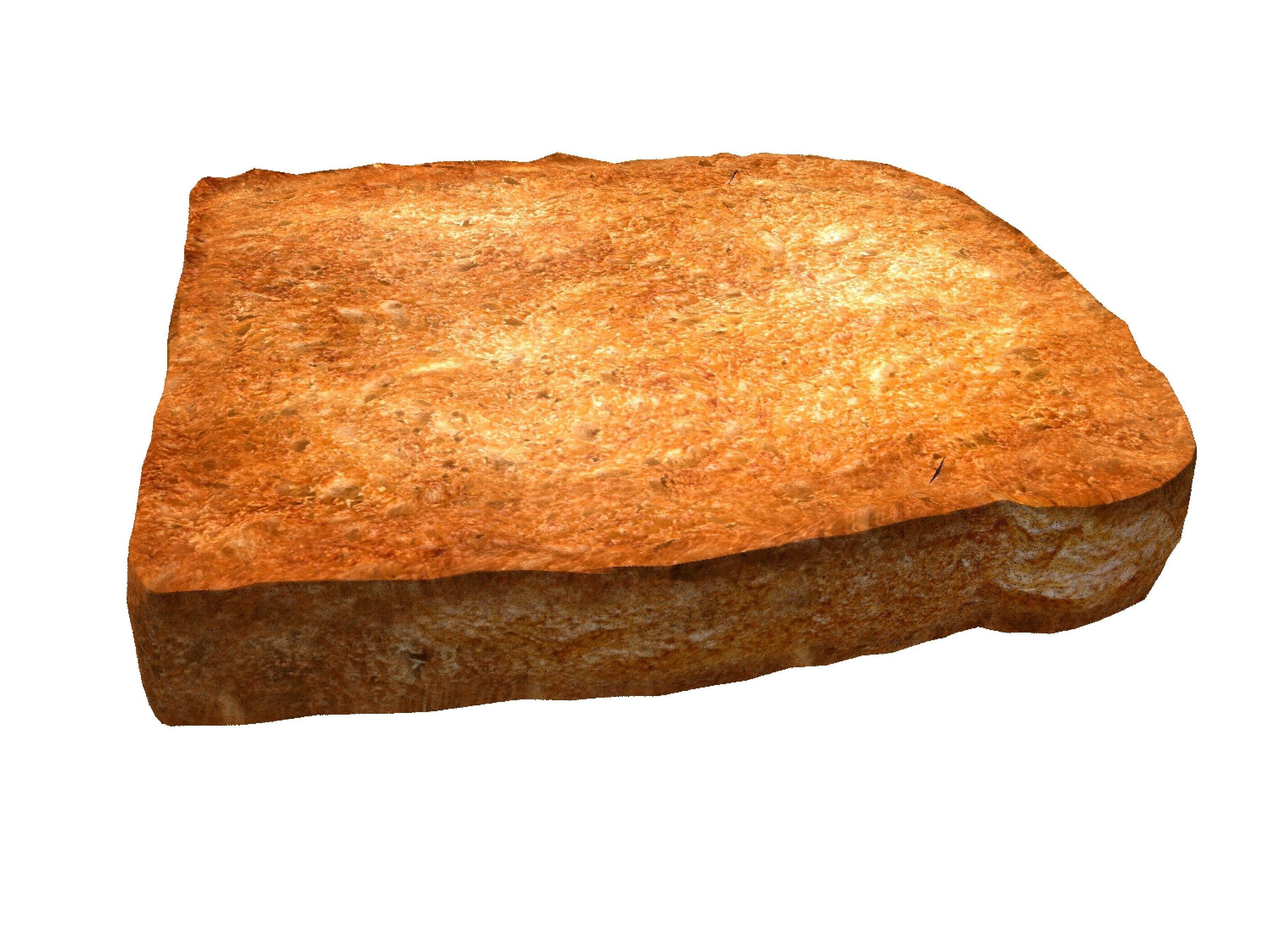 TOAST 3D MODEL two pieces of 3D model_6