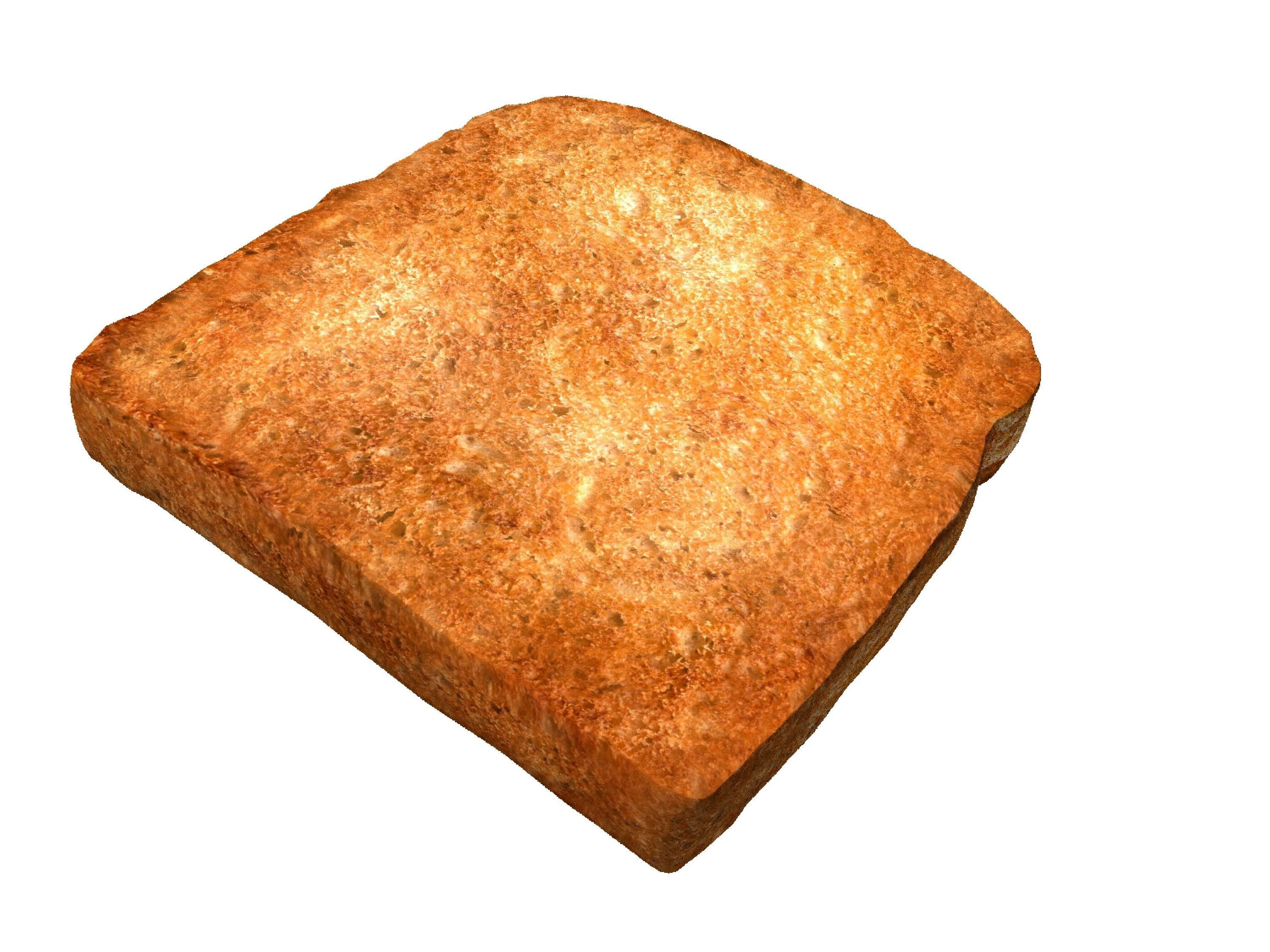 TOAST 3D MODEL two pieces of 3D model_5