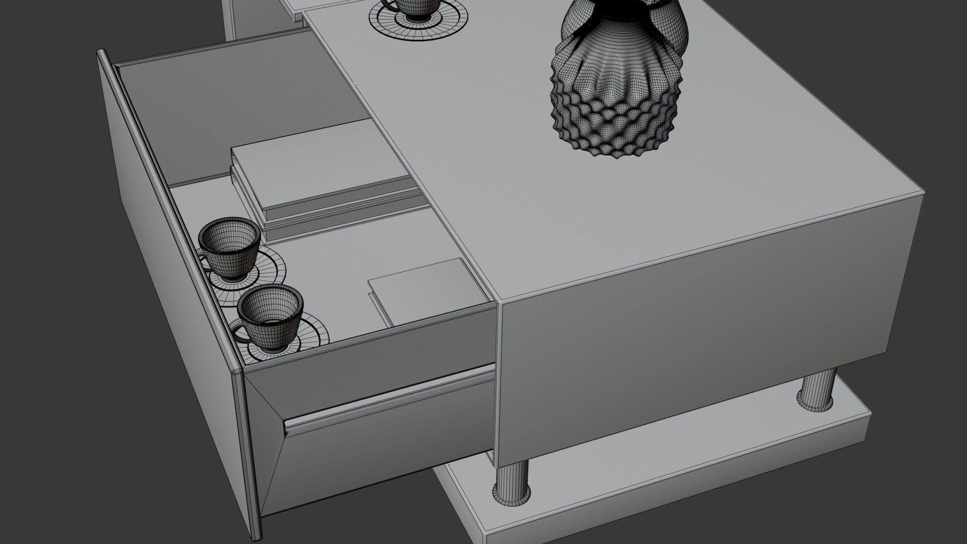 Coffee Table PART 2 3D model_8