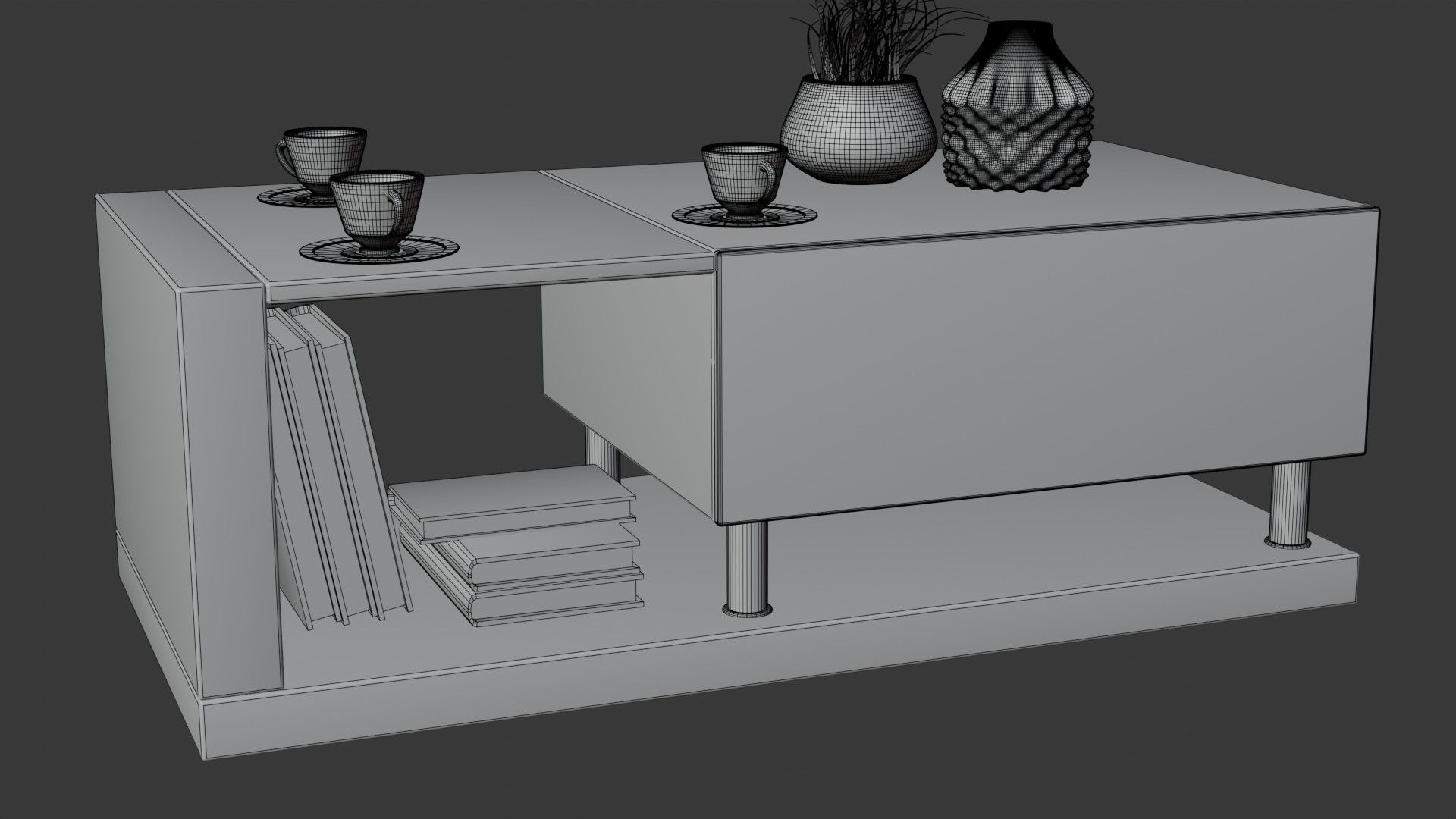 Coffee Table PART 2 3D model_10