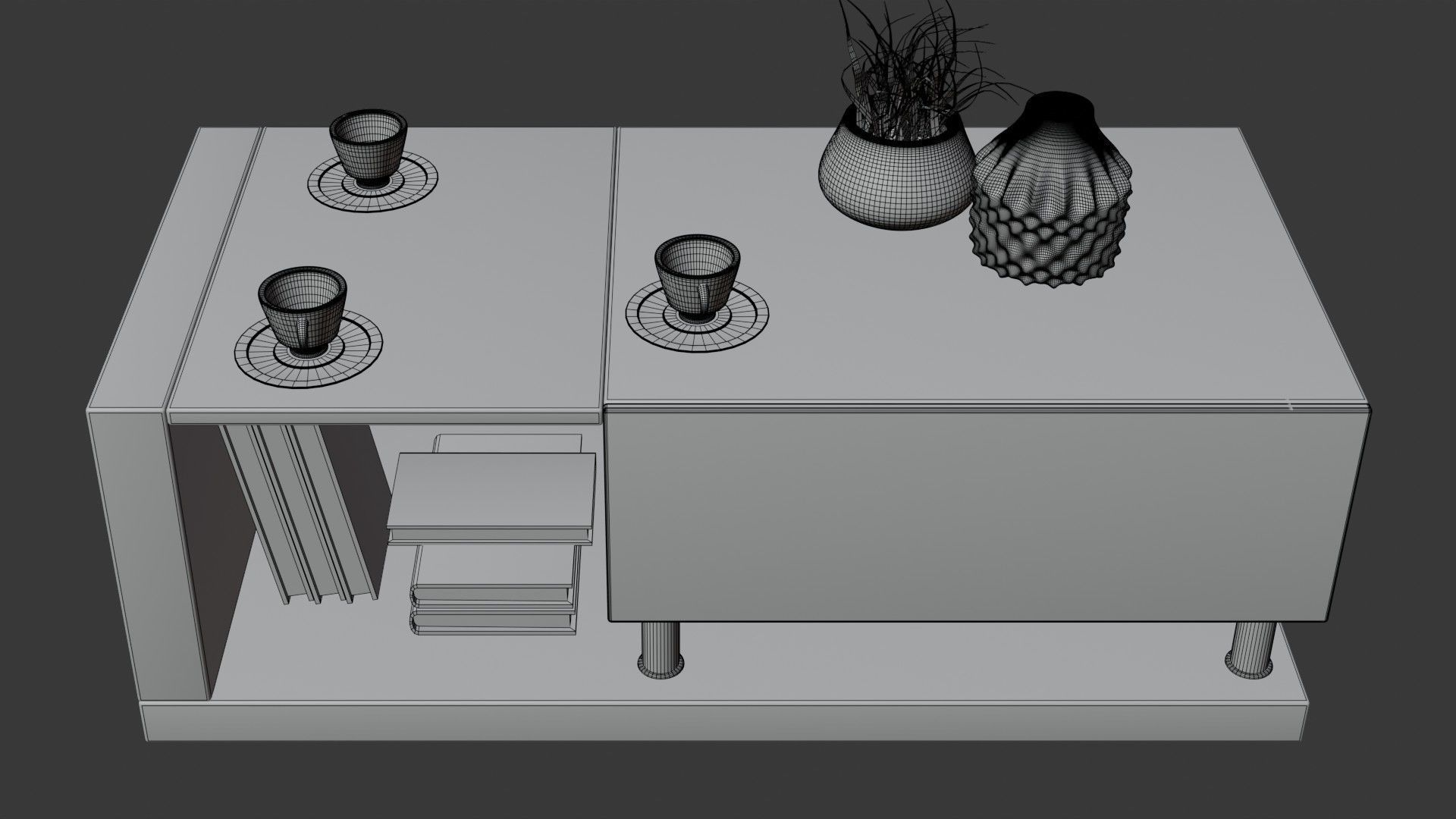 Coffee Table PART 2 3D model_9