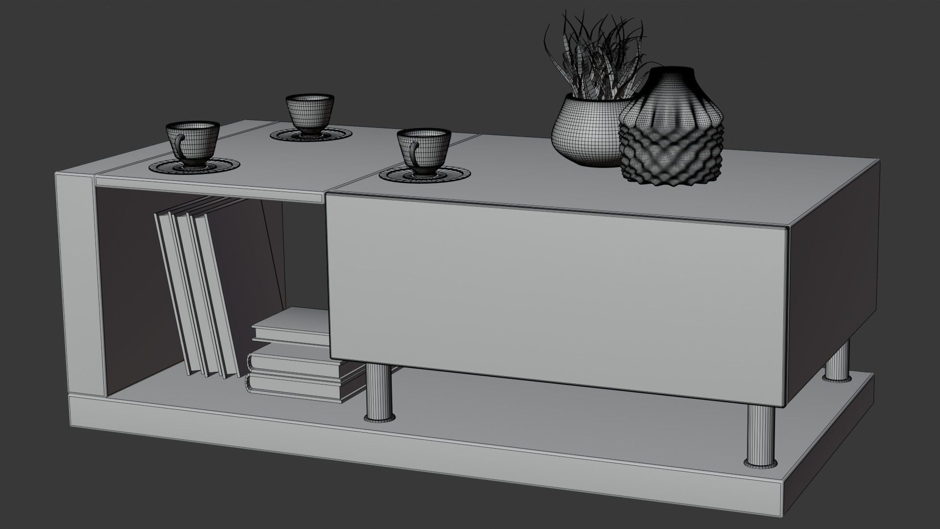 Coffee Table PART 2 3D model_12