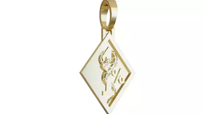 Serpent Pendant 3D-Print-Ready Model