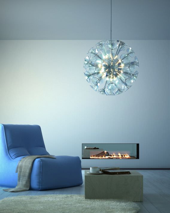 Modern Lamps Collection 3D model_1