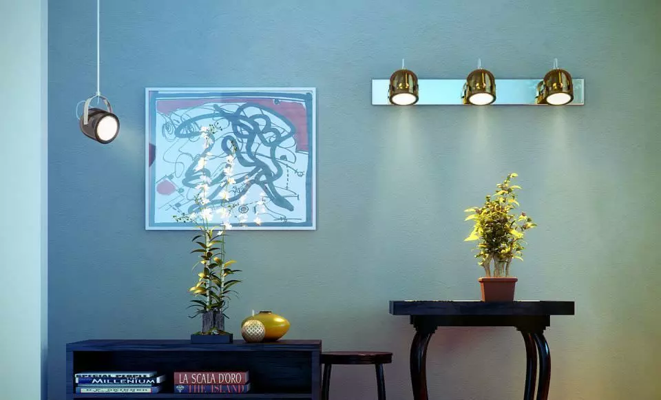 Modern Lamps Collection 3D model_0