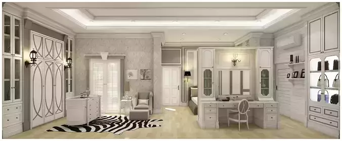 Bedroom 22 3D model